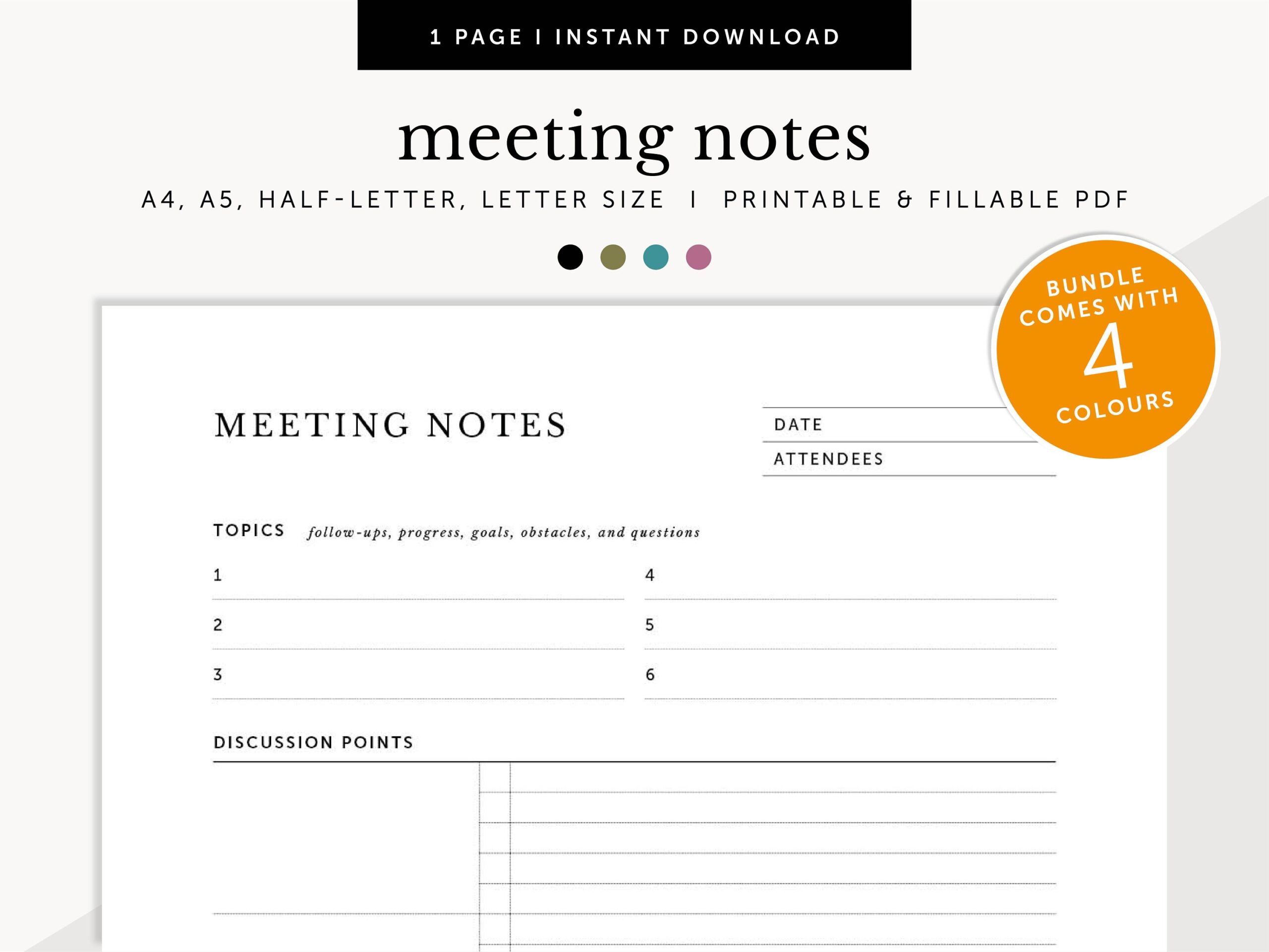 Resident Council Meeting Etsy
