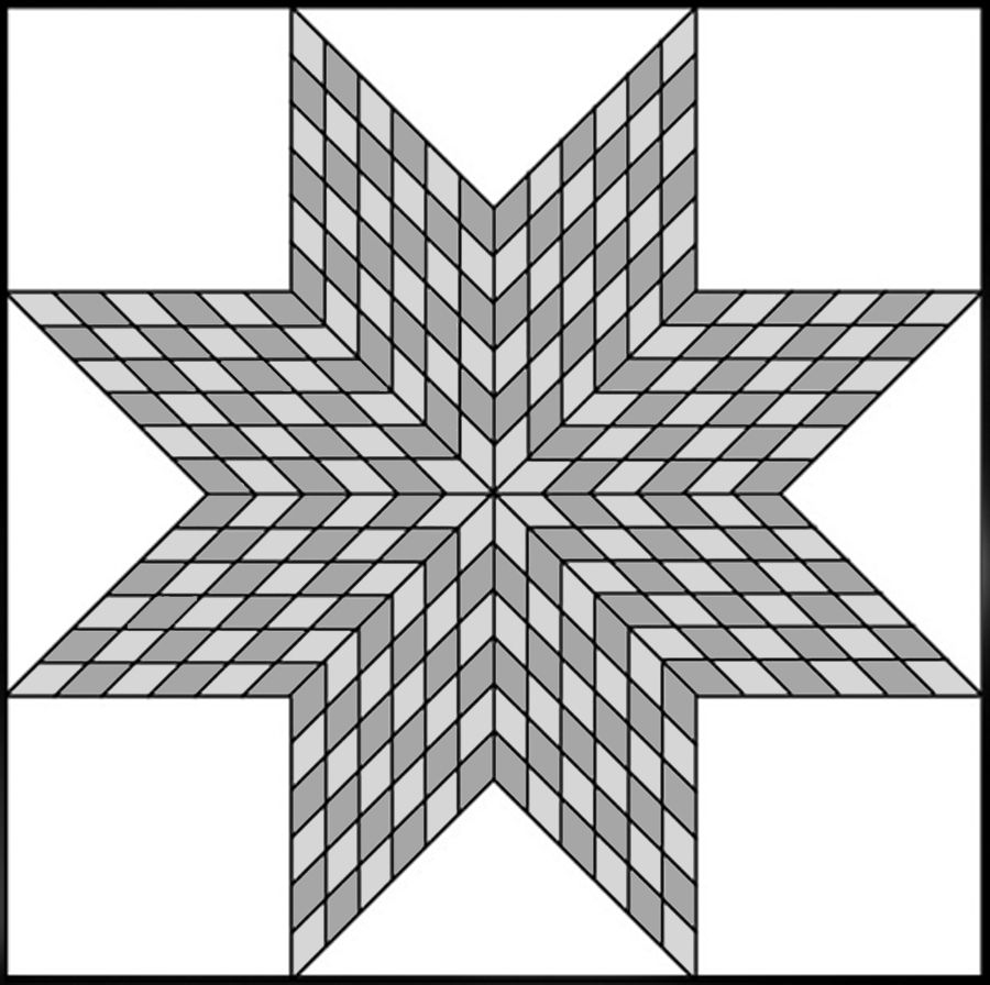 Resizing Your Scrappy Lone Star Quilt Pattern