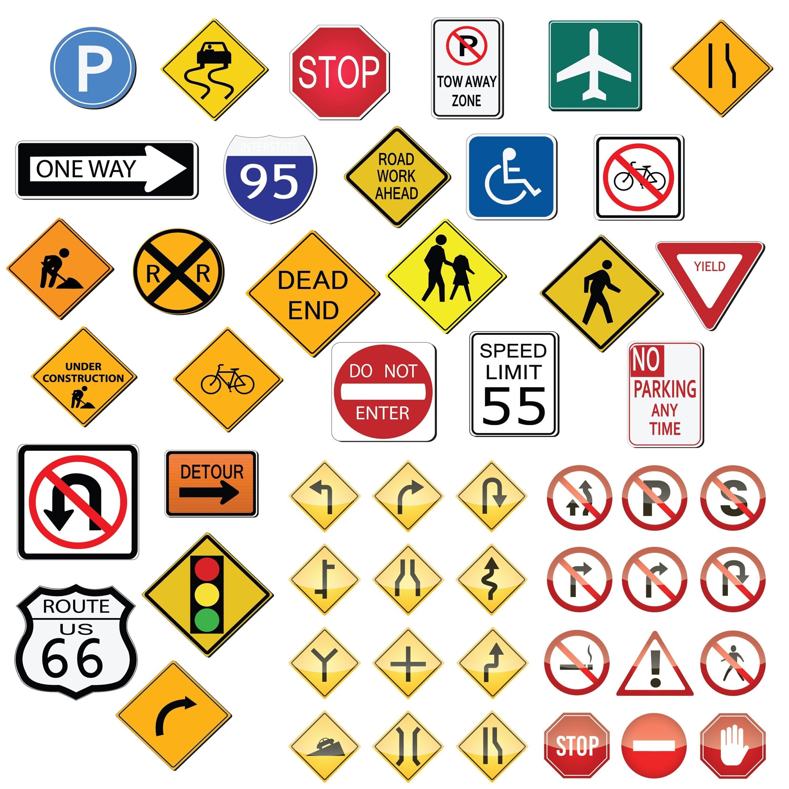 Road Sign Clipart Traffic Signs Svg Bundle Traffic Signs Road Sign SVG Speed Limit One Way Traffic Lights Printable Vectors PNG PDF Jpg Etsy