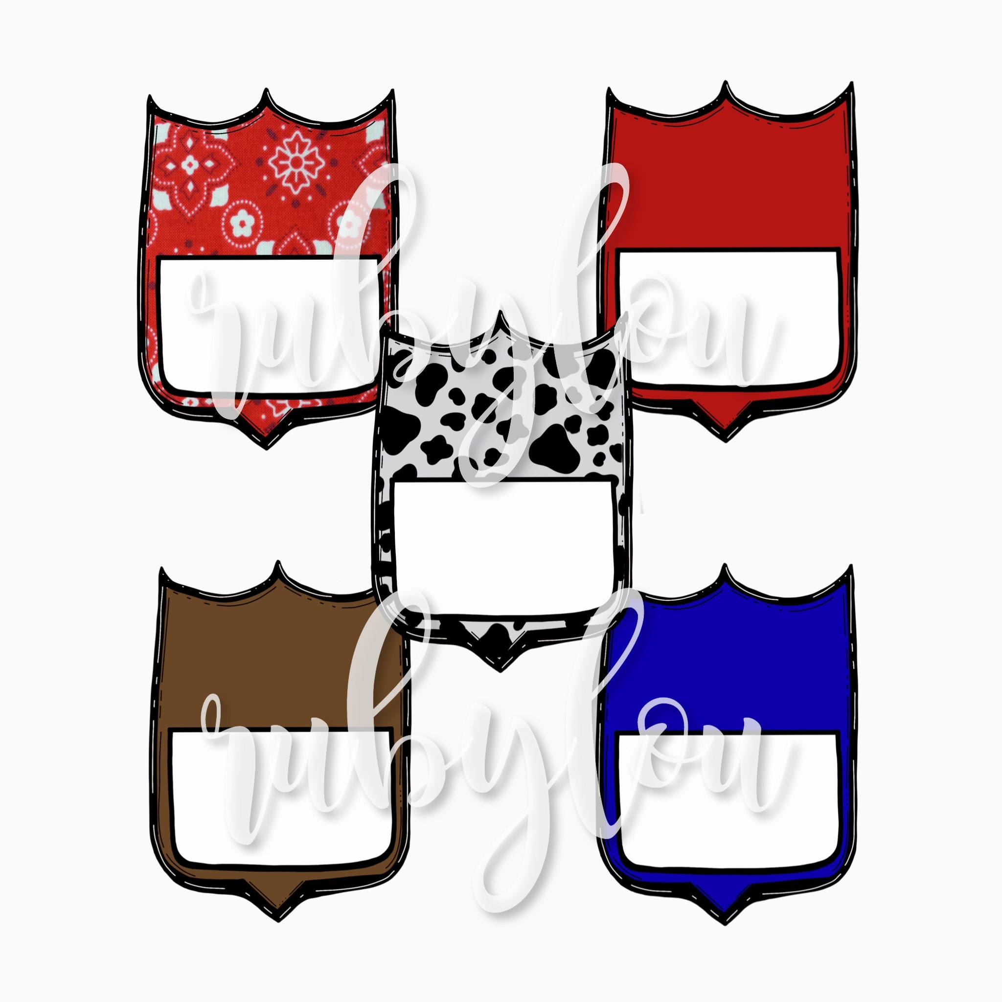 Free Printable Rodeo Back Number Template