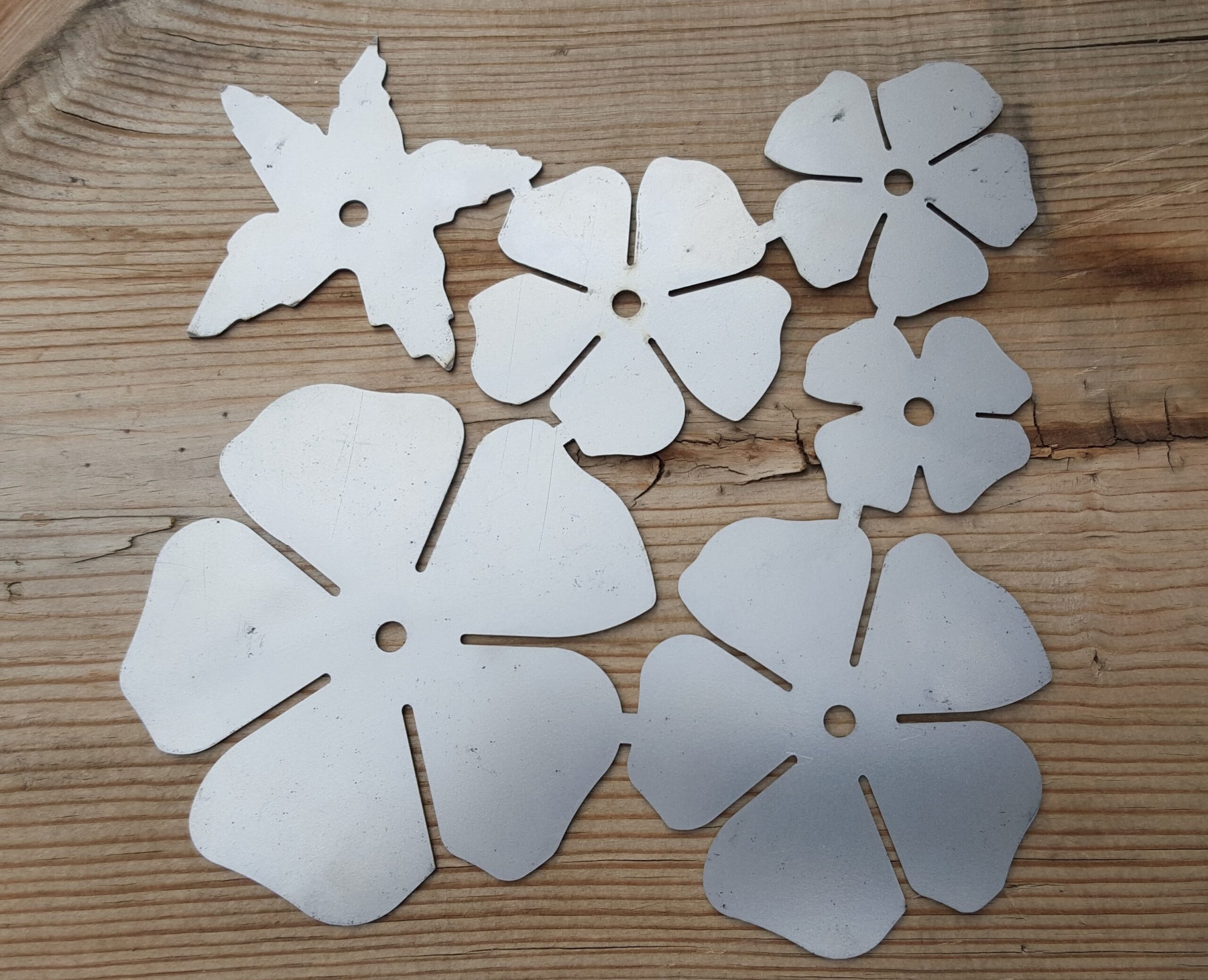 Printable Metal Rose Template