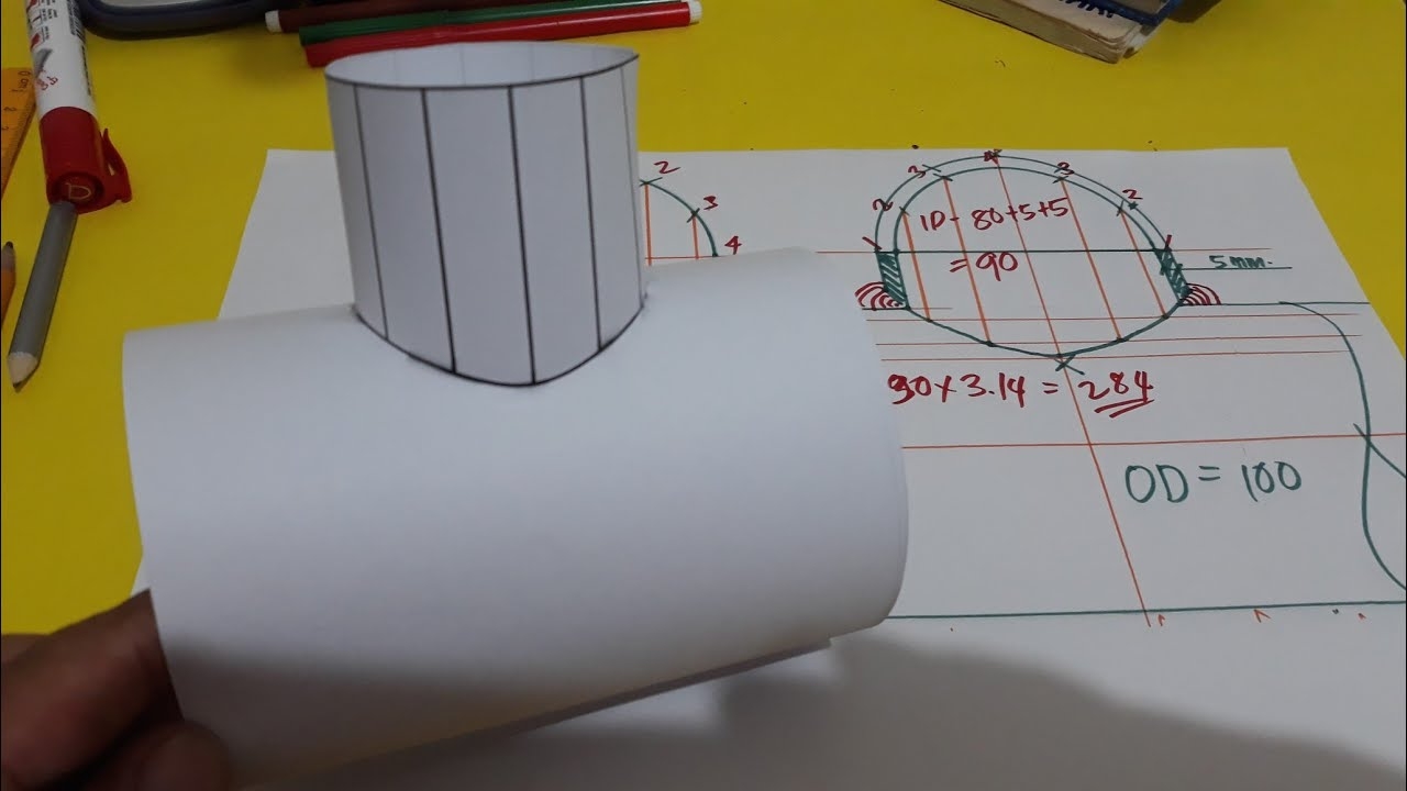 Printable Pipe Saddle Templates