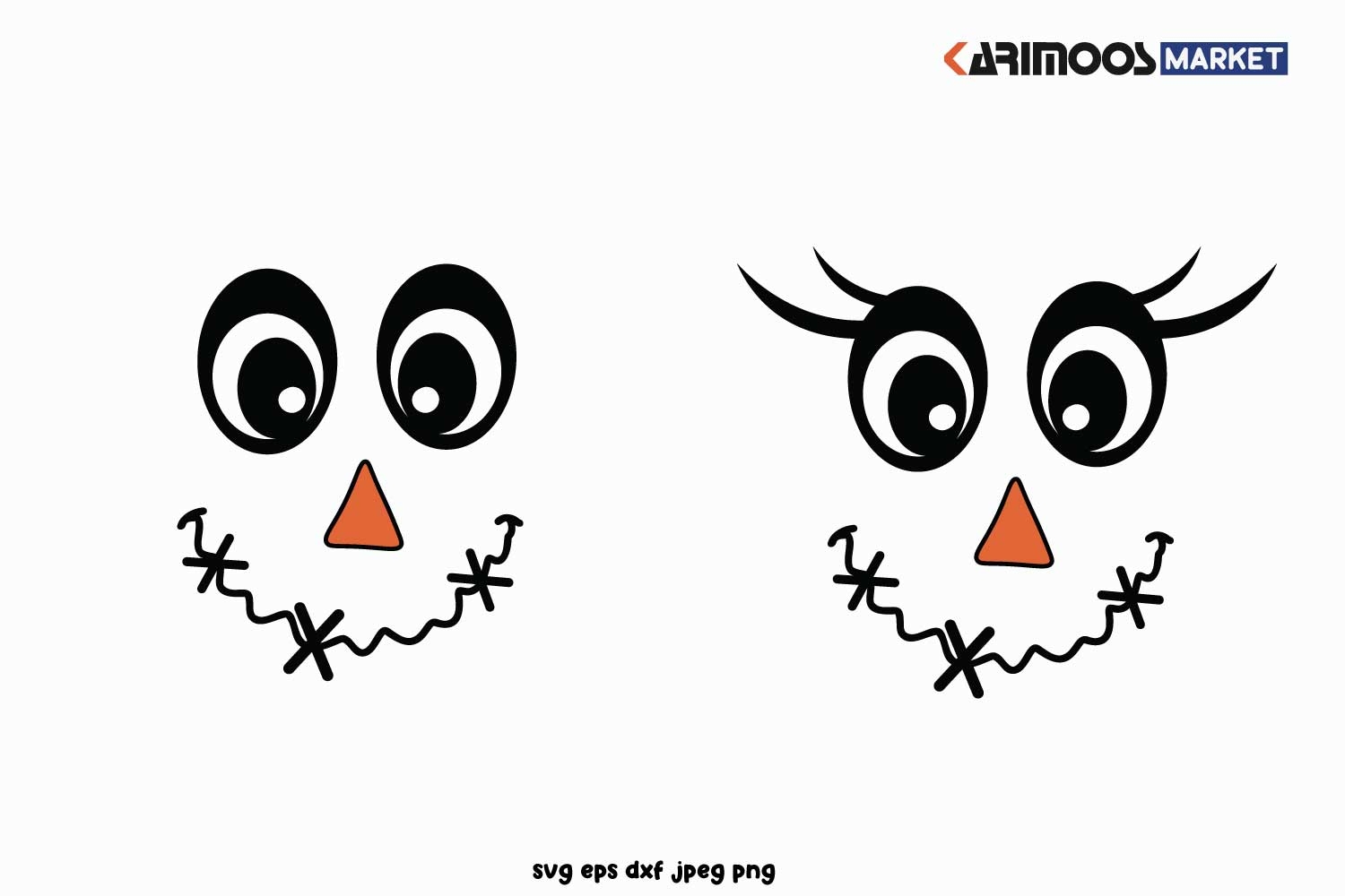 Scarecrow Face SVG Karimoos