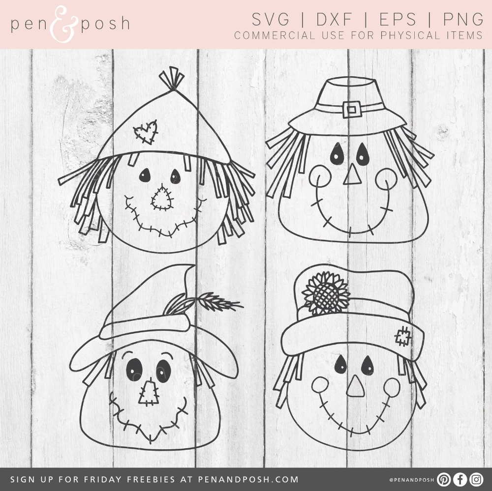 Scarecrow Hat Pattern Printable Shop On Pinterest