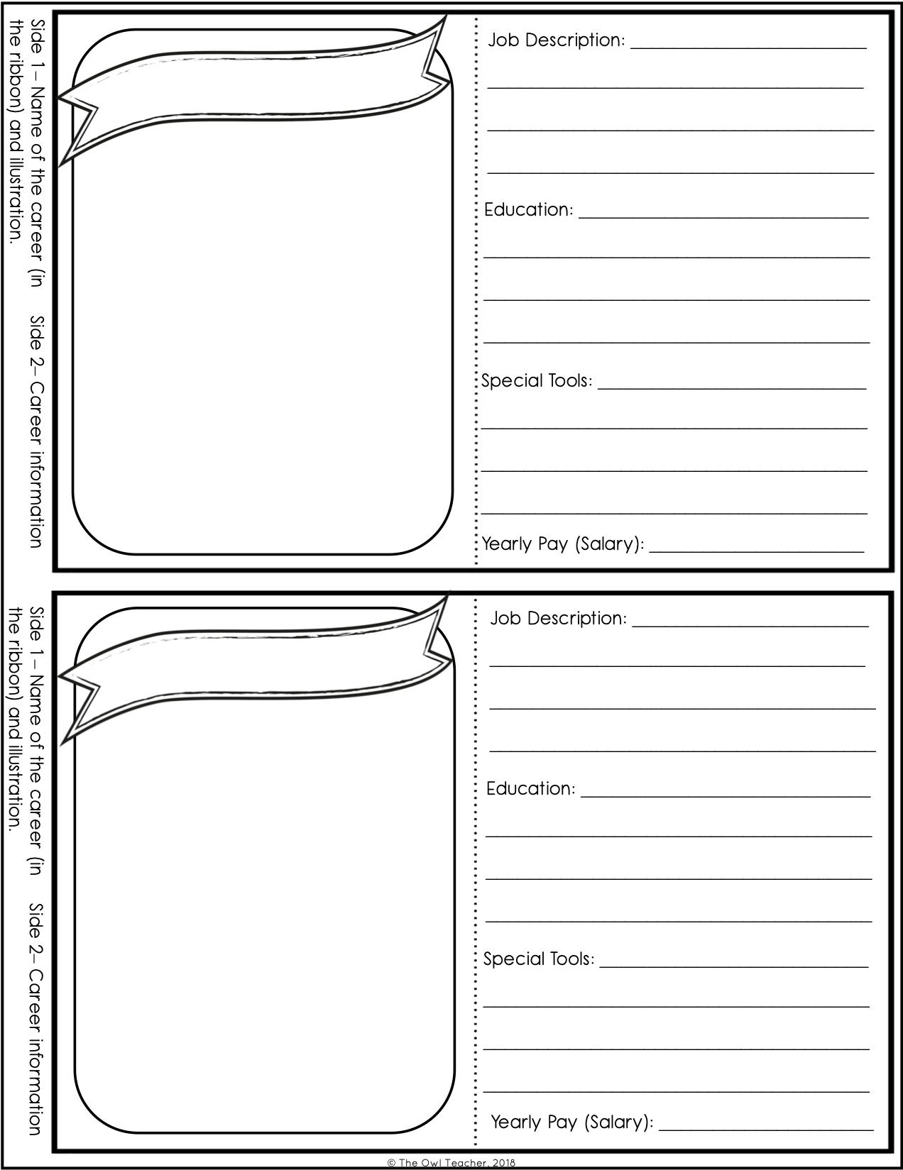 Printable Trading Card Templates