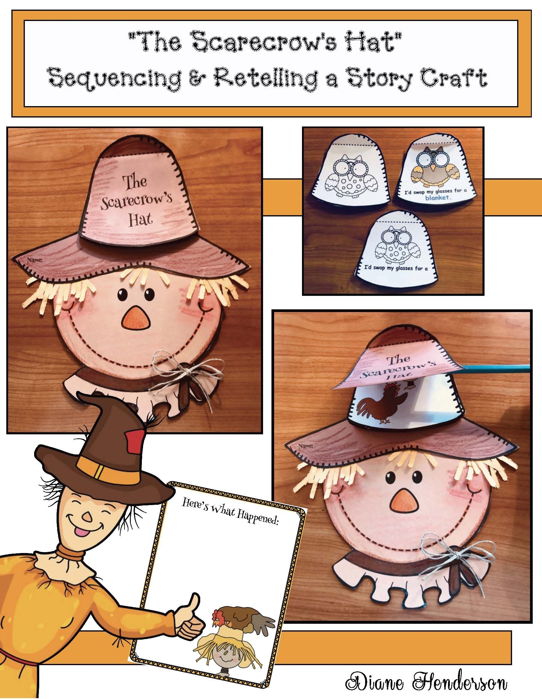 Printable Scarecrow Hat Template