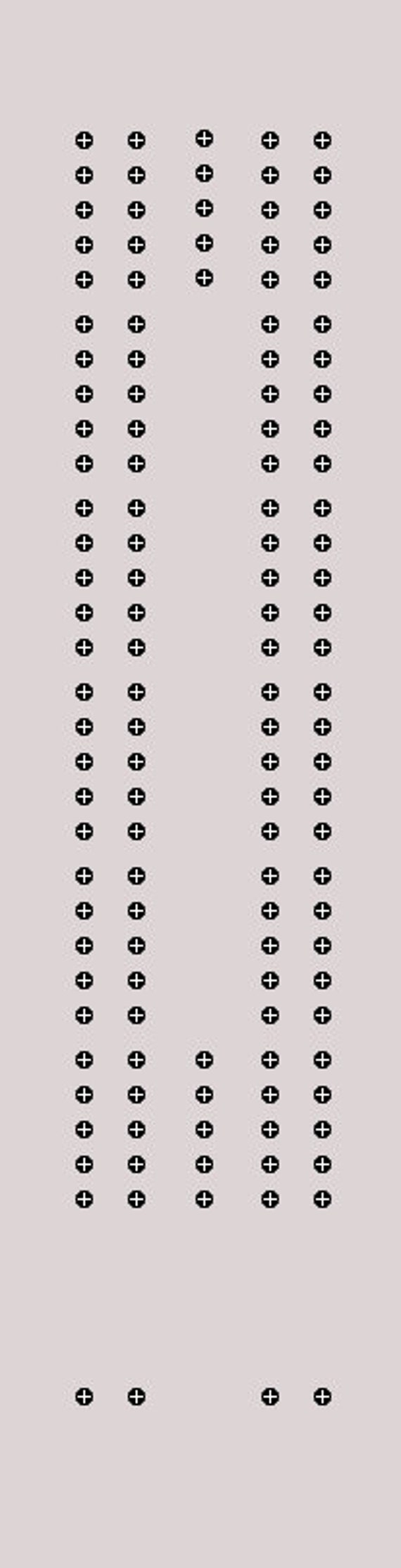 Set Of 5 Cribbage Board Templates Printable Download Only Etsy