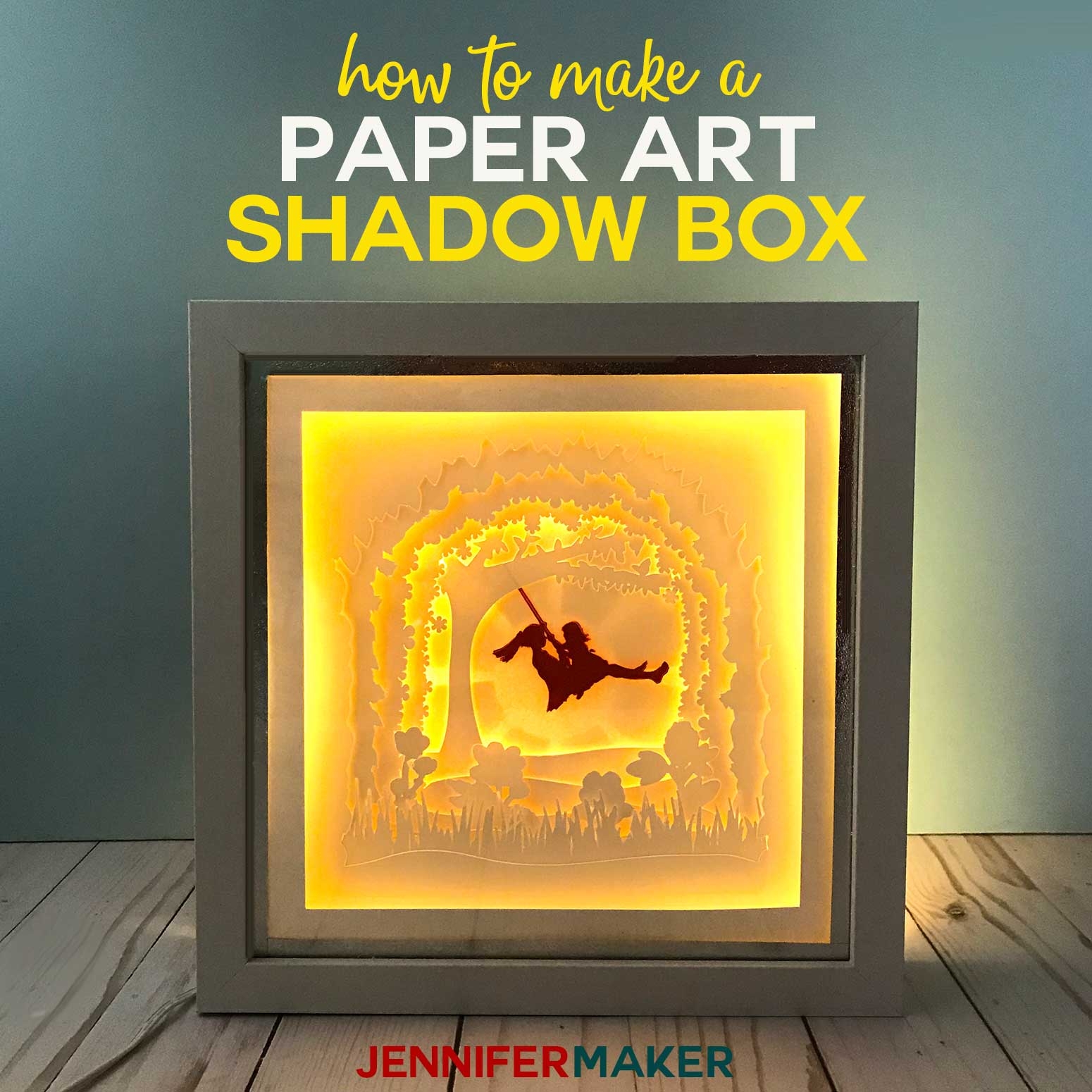 Printable Shadow Box Template