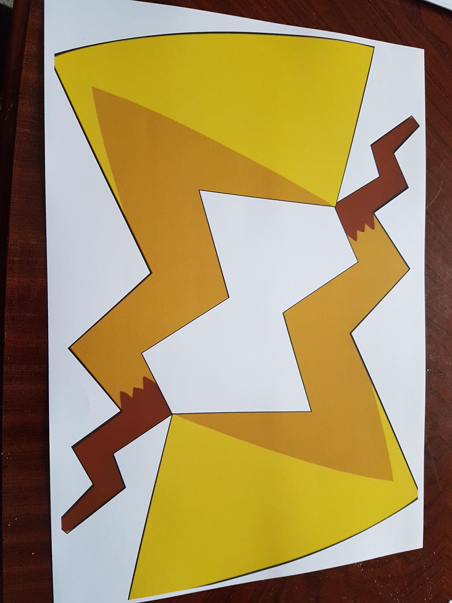 Free Printable Pikachu Tail Template