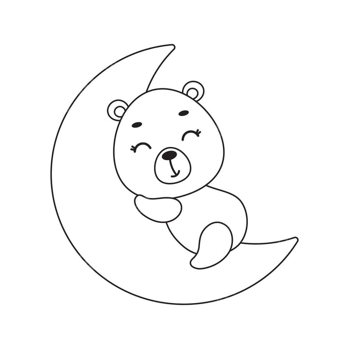 Sleeping Bear Template Printable