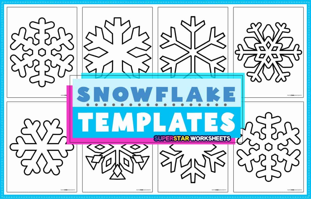 Paper Snowflake Printable Templates
