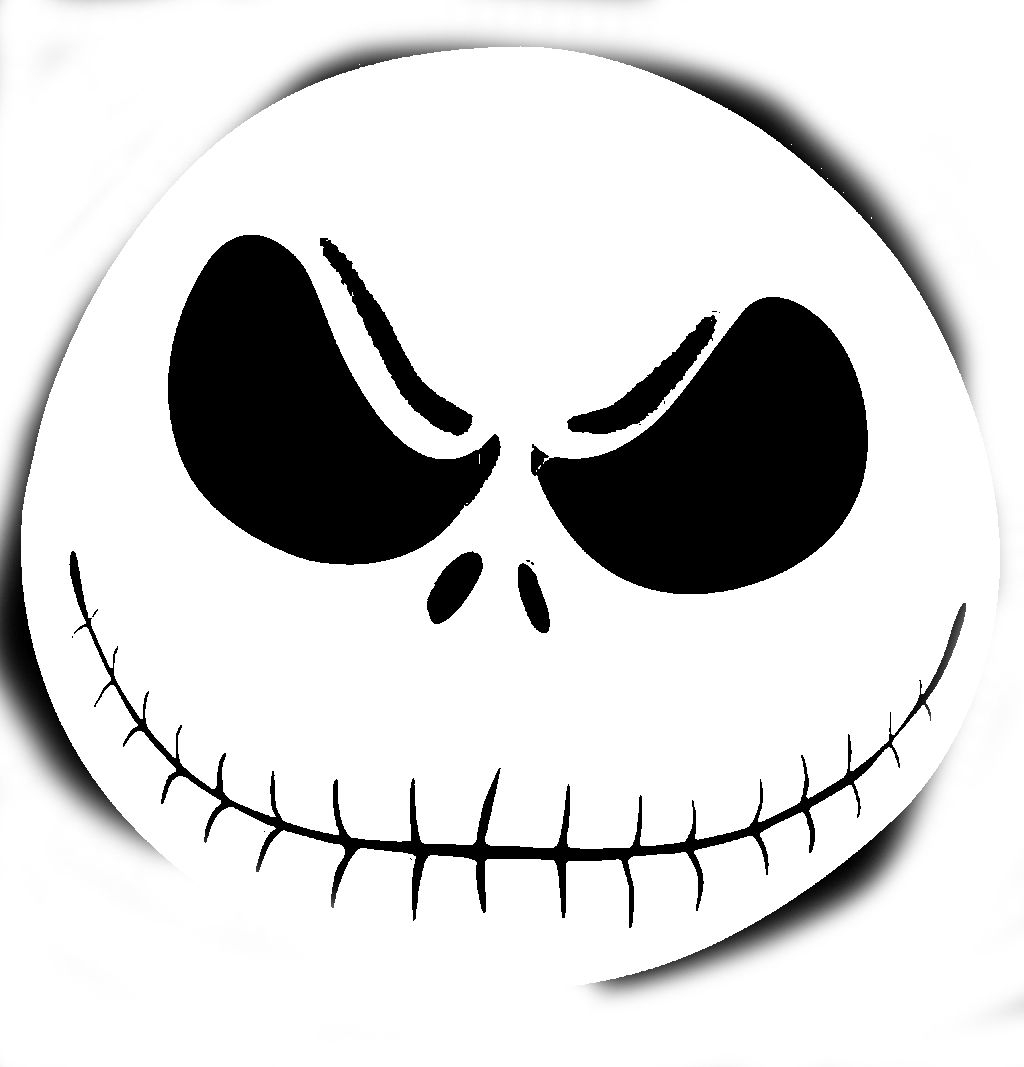 Spooky And Fun Download Free Jack Skellington Pumpkin Carving Stencil Templates