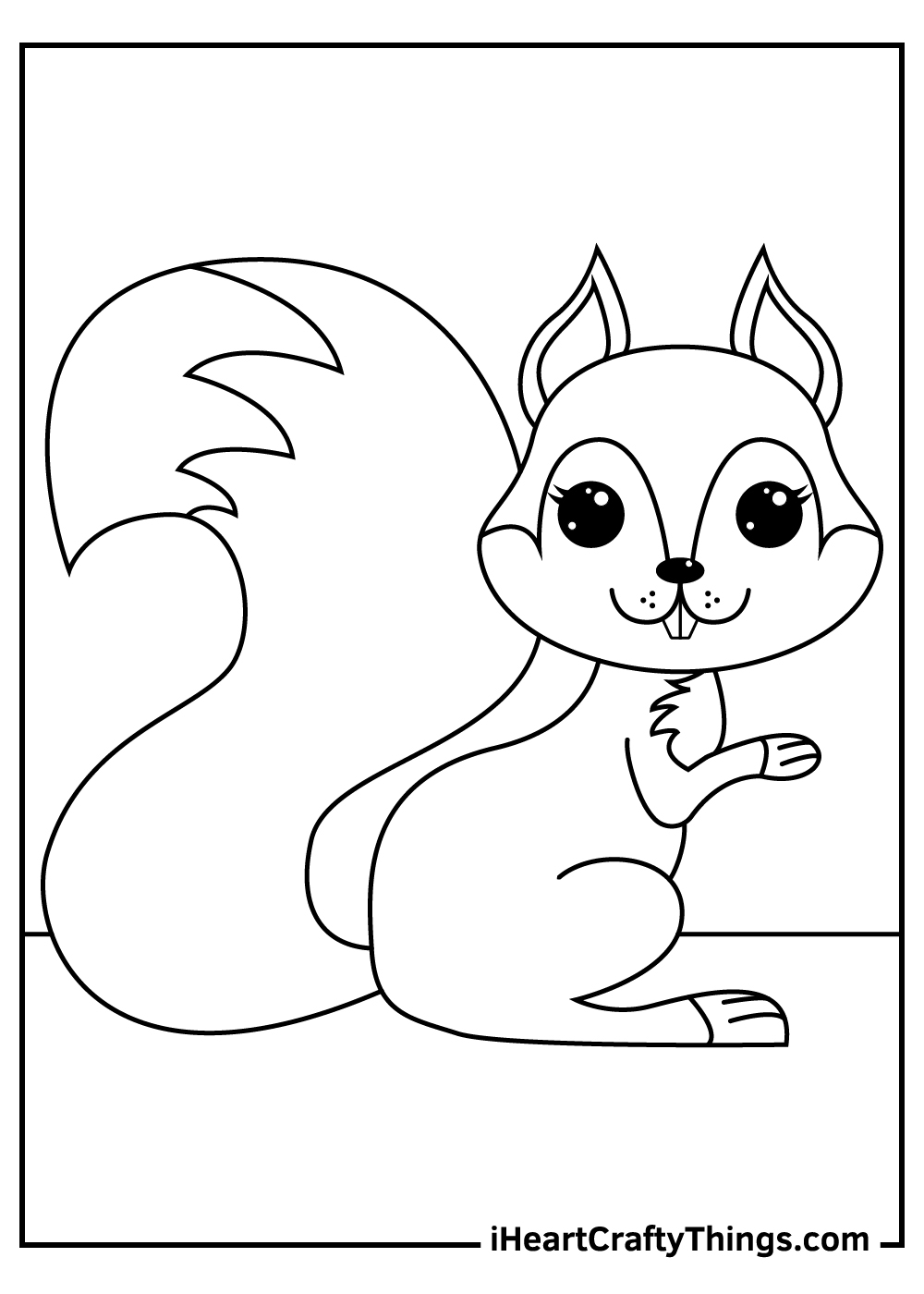 Squirrels Coloring Pages 100 Free Printables 