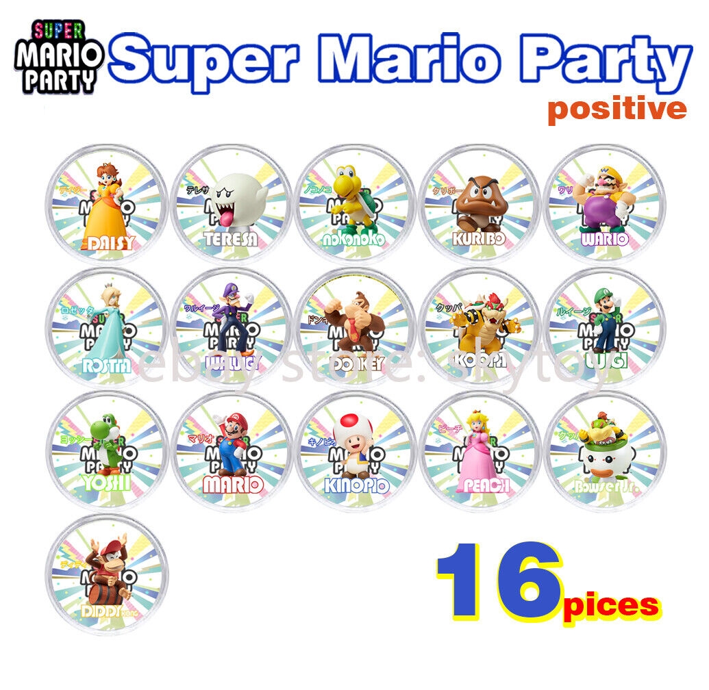 Printable Amiibo Coin Template