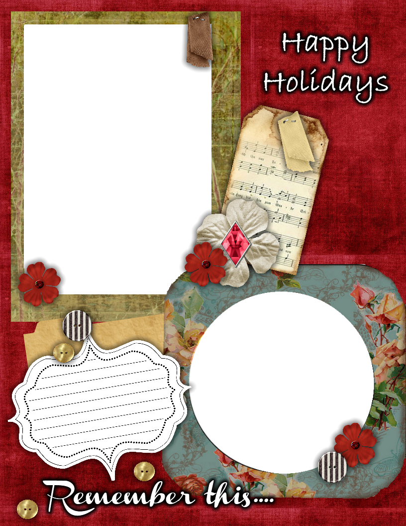 Free Printable Scrapbook Templates