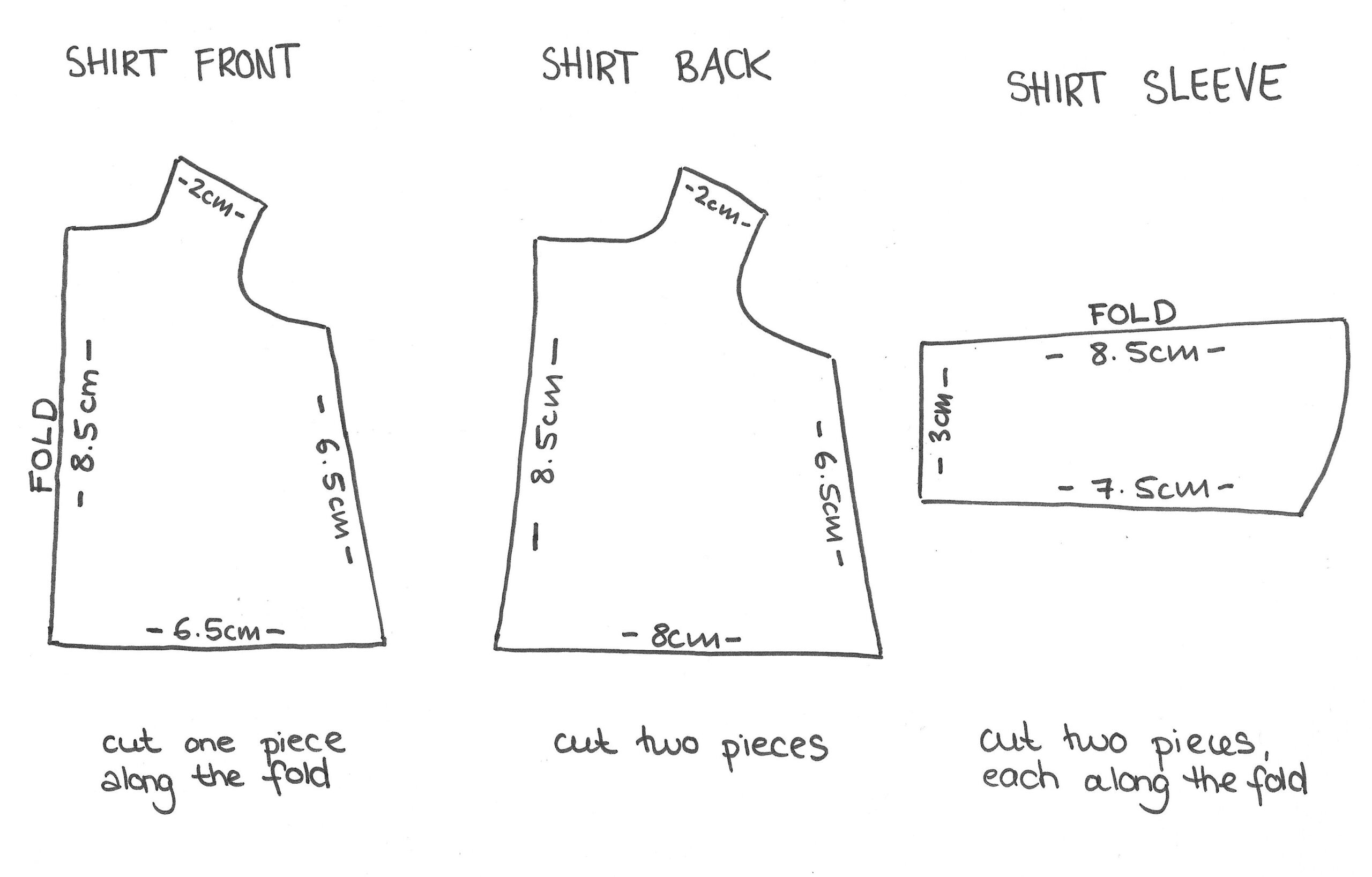 Teddy Tshirt Template Teddy Bear Clothes Teddy Bear Sewing Pattern Bear Shirt Pattern