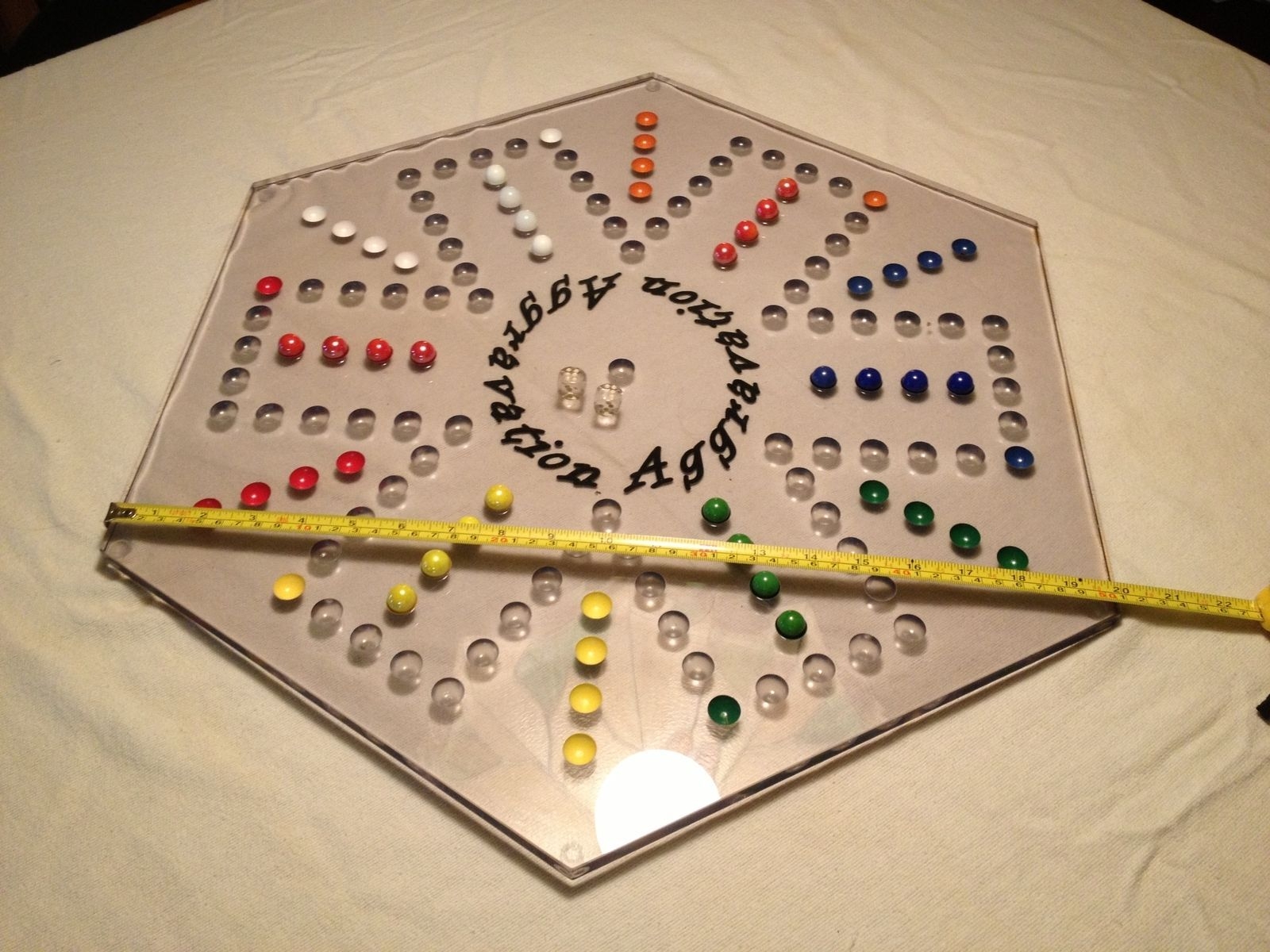 Template For Aggravation Board Game