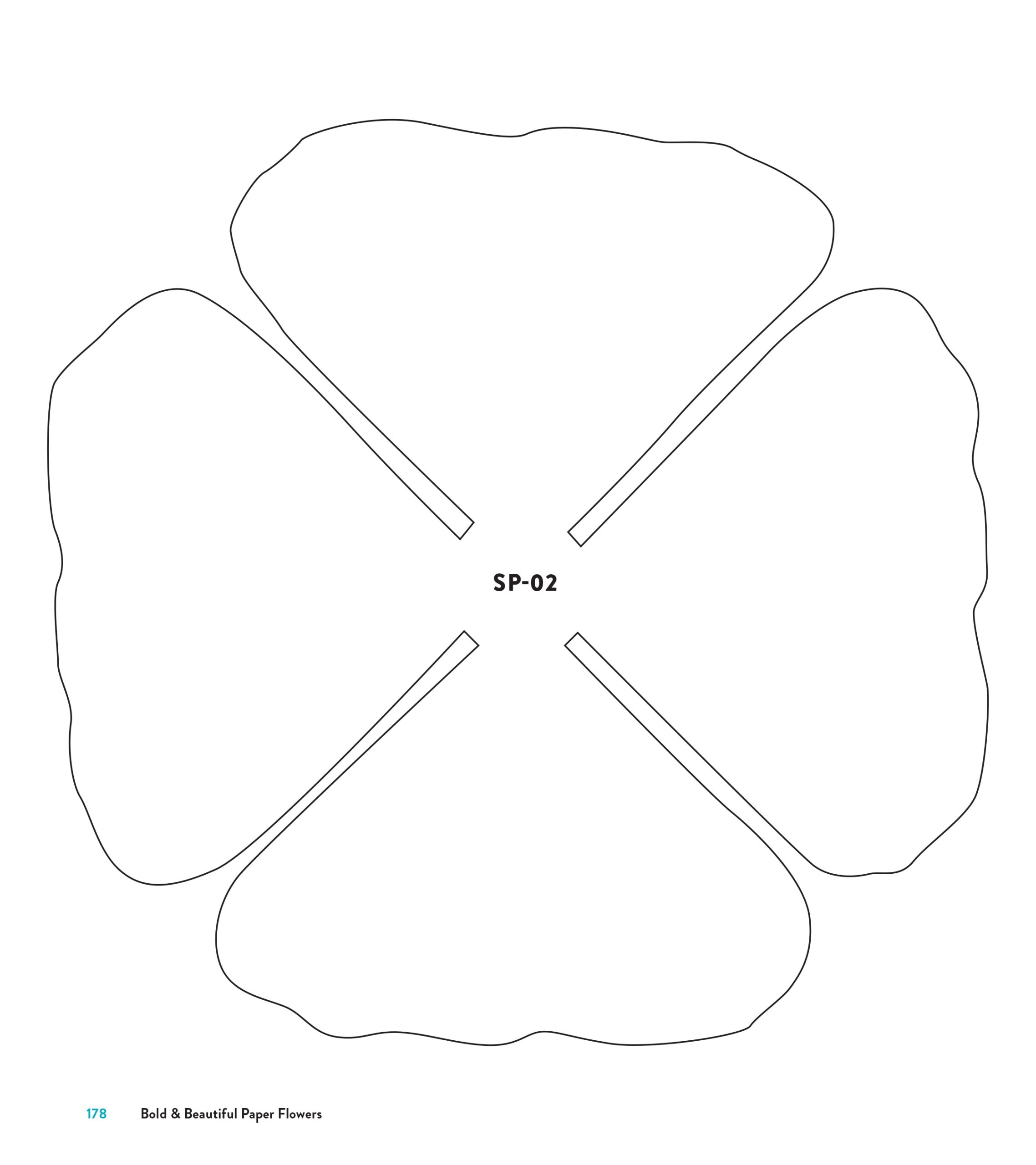 Paper Flower Templates Printable