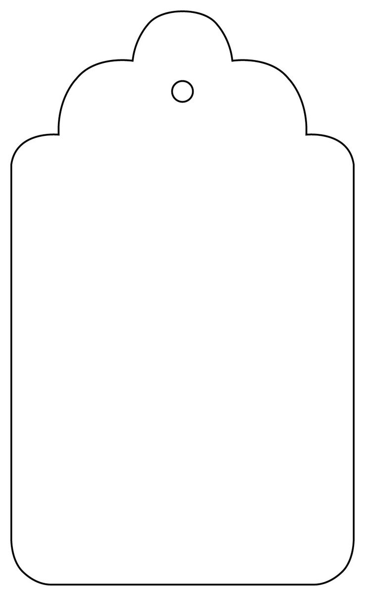 Printable Blank Gift Tags Templates