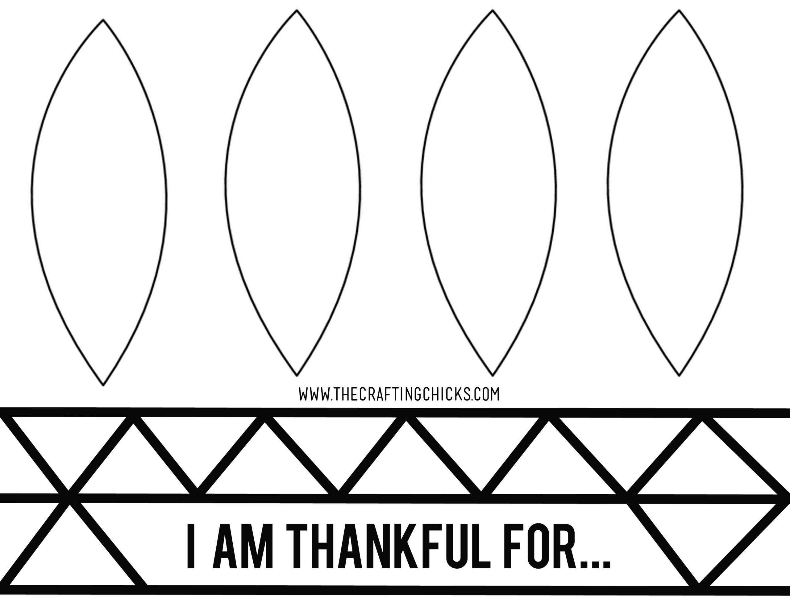Pilgrim Hat Printable Template