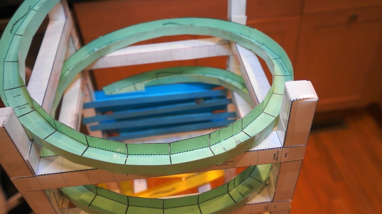 The Advanced Templates Demo Paper Roller Coaster YouTube