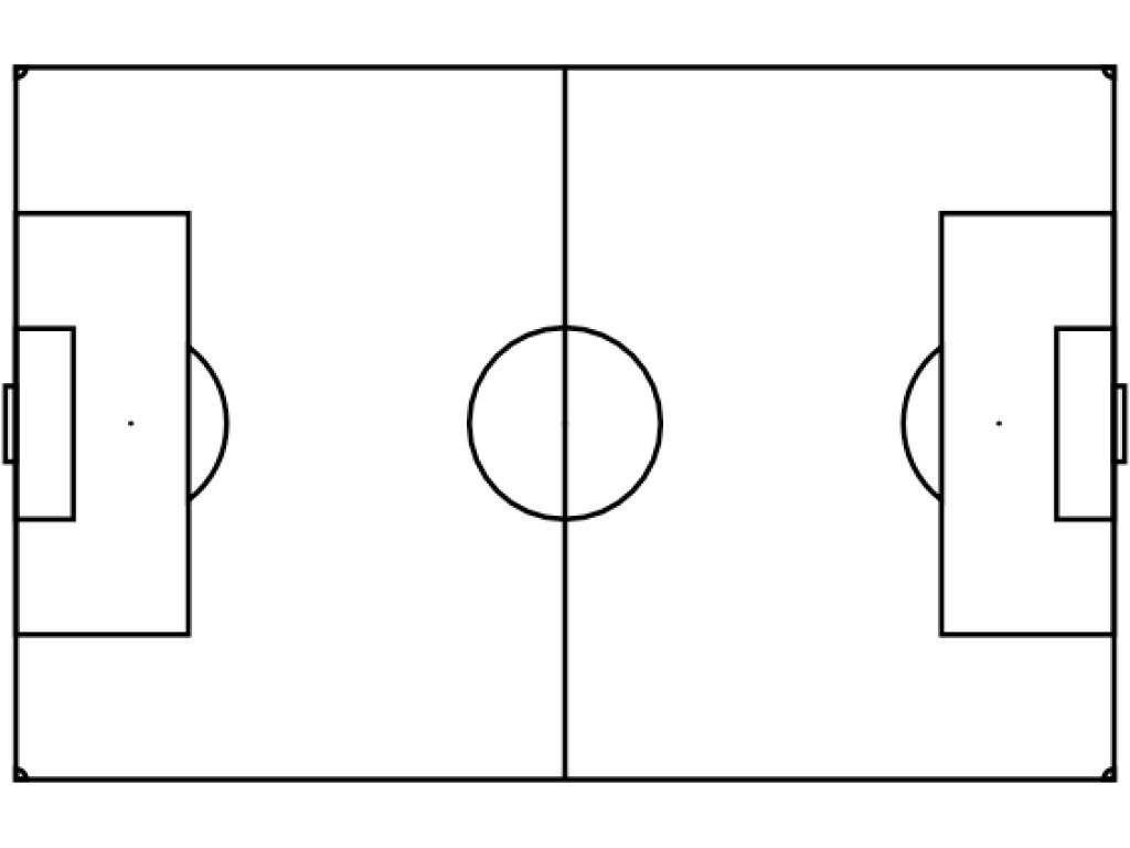 The Cool Free Blank Soccer Field Diagram Download Free Clip Art Pertaining To Blank Football Field Template Di Football Template Football Field Football Pitch