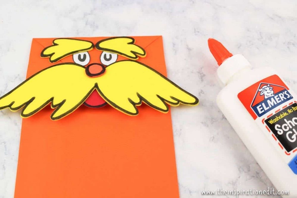 Printable Lorax Face Template