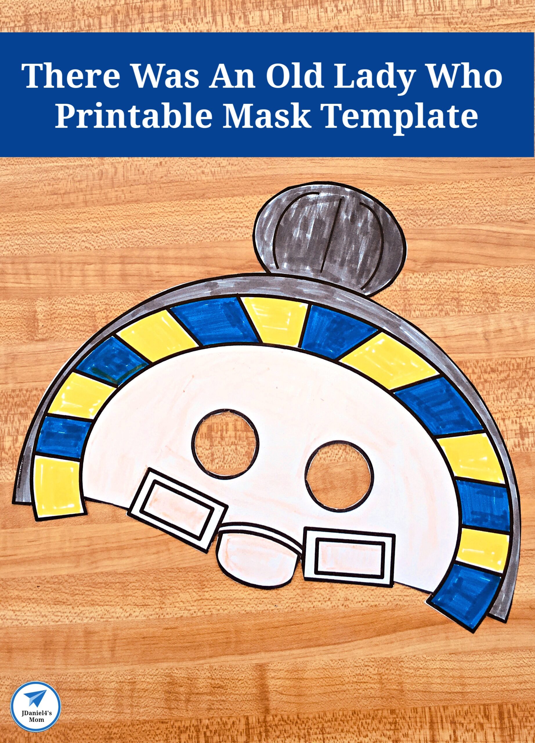 There Was An Old Lady Printable Template