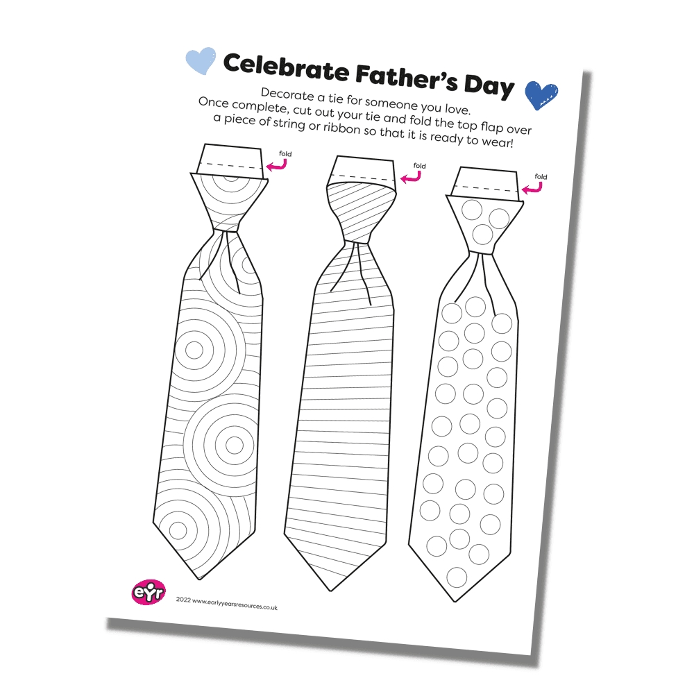 Printable Template Of A Tie