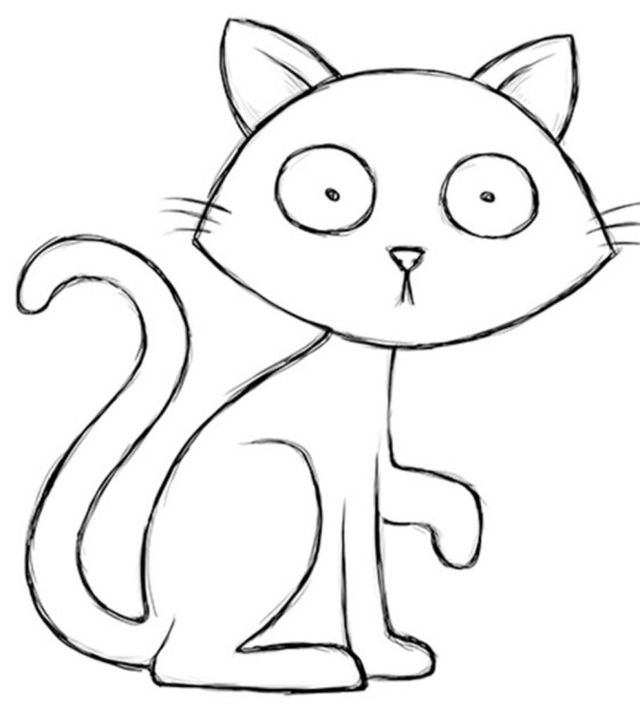 Printable Halloween Cat Template