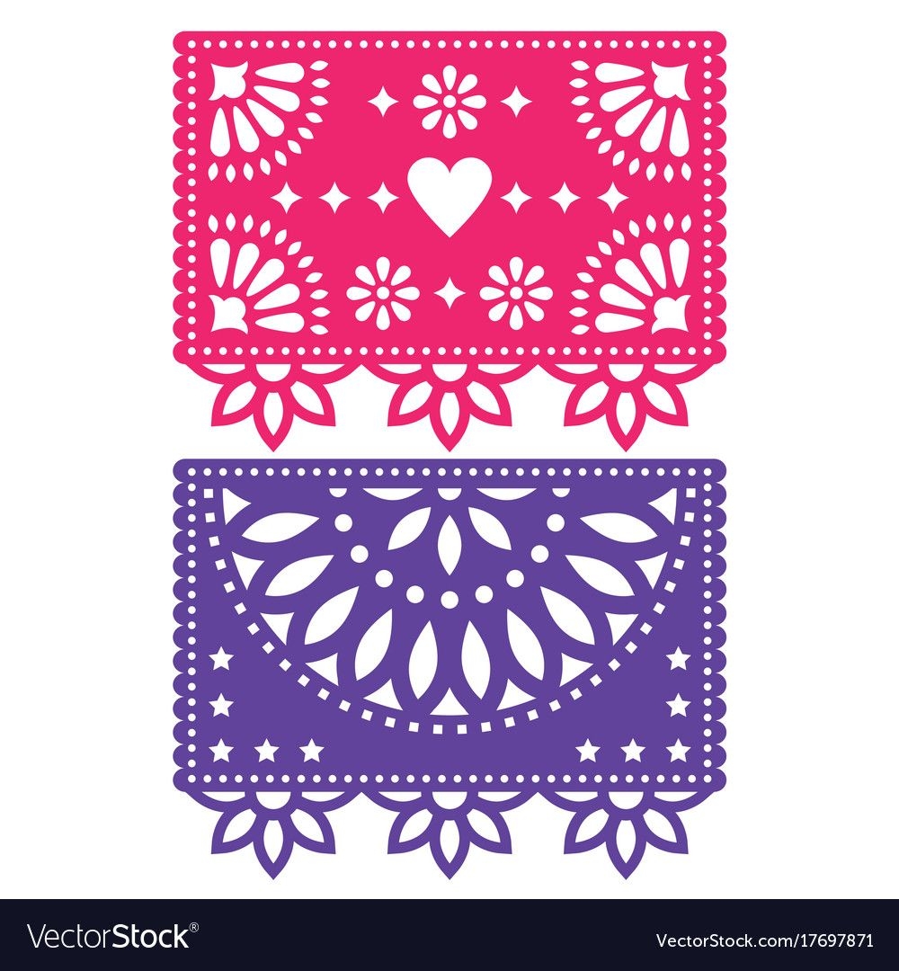 Papel Picado Template Free Printable