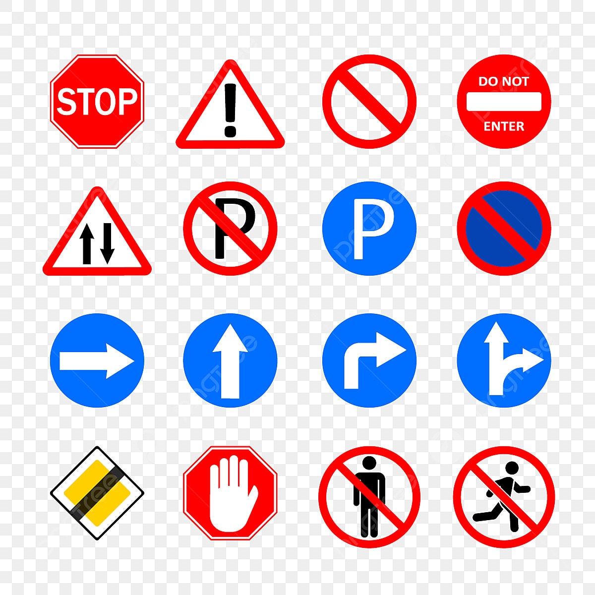 Printable Street Signs Template