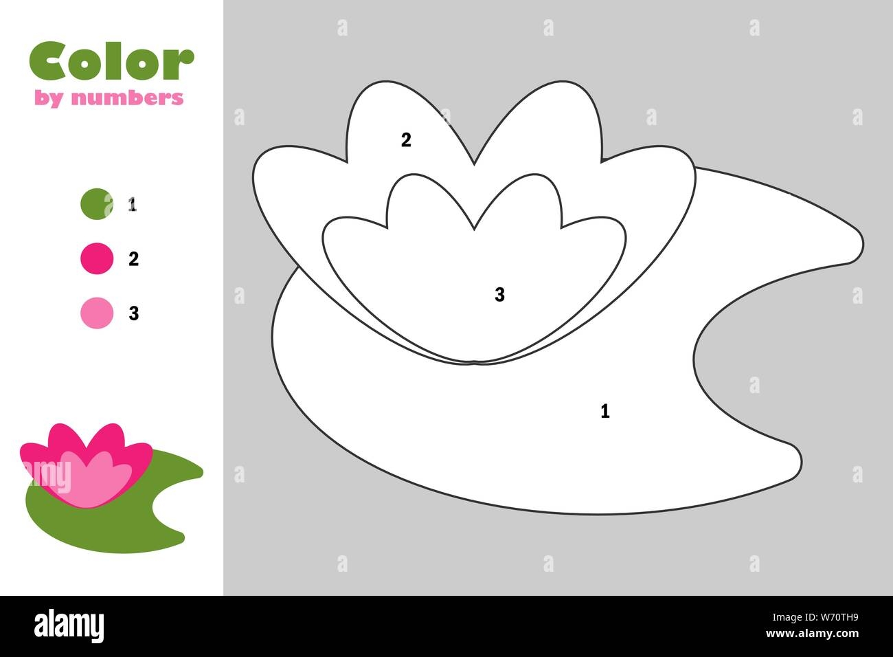 Printable Lily Pad Template