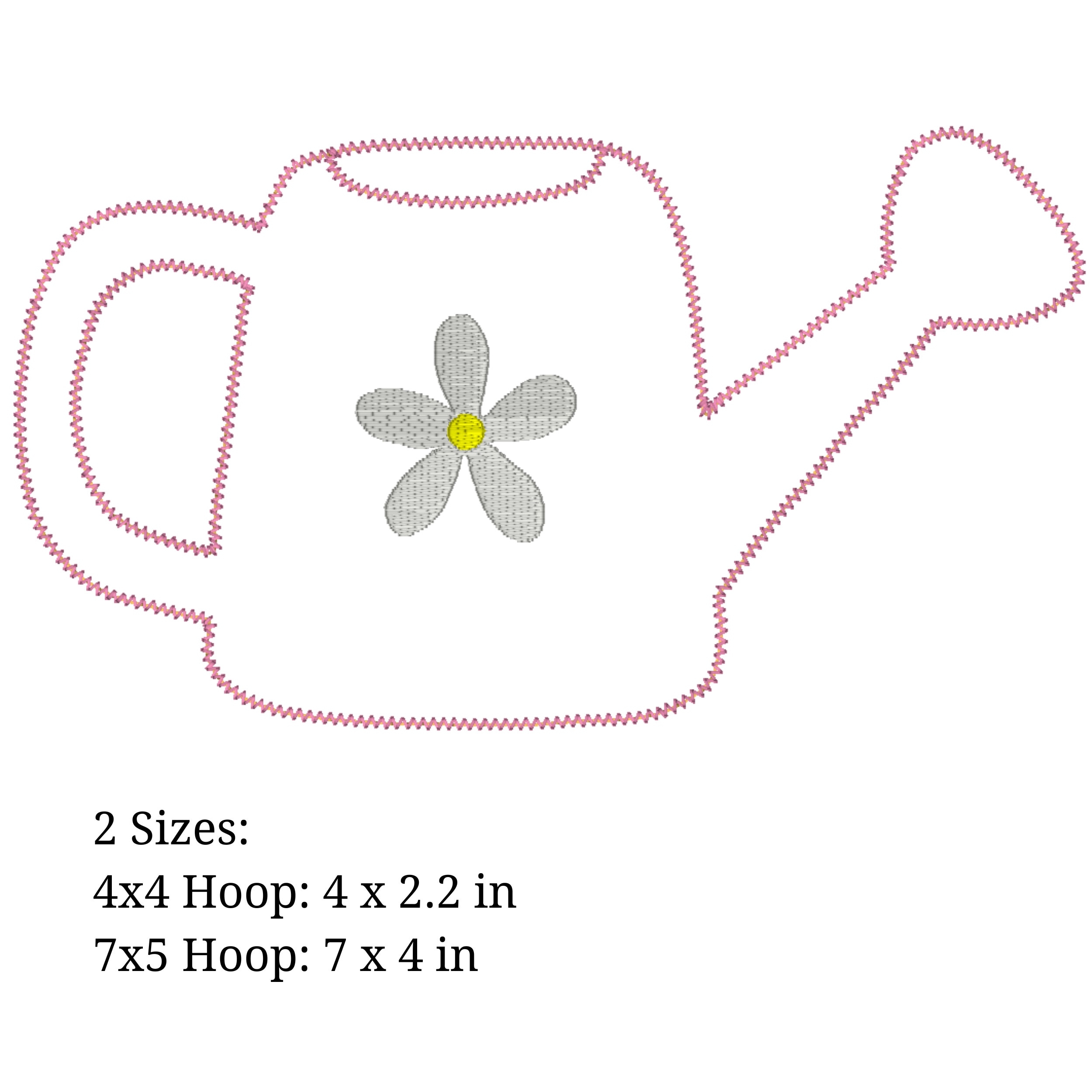 Printable Watering Can Template