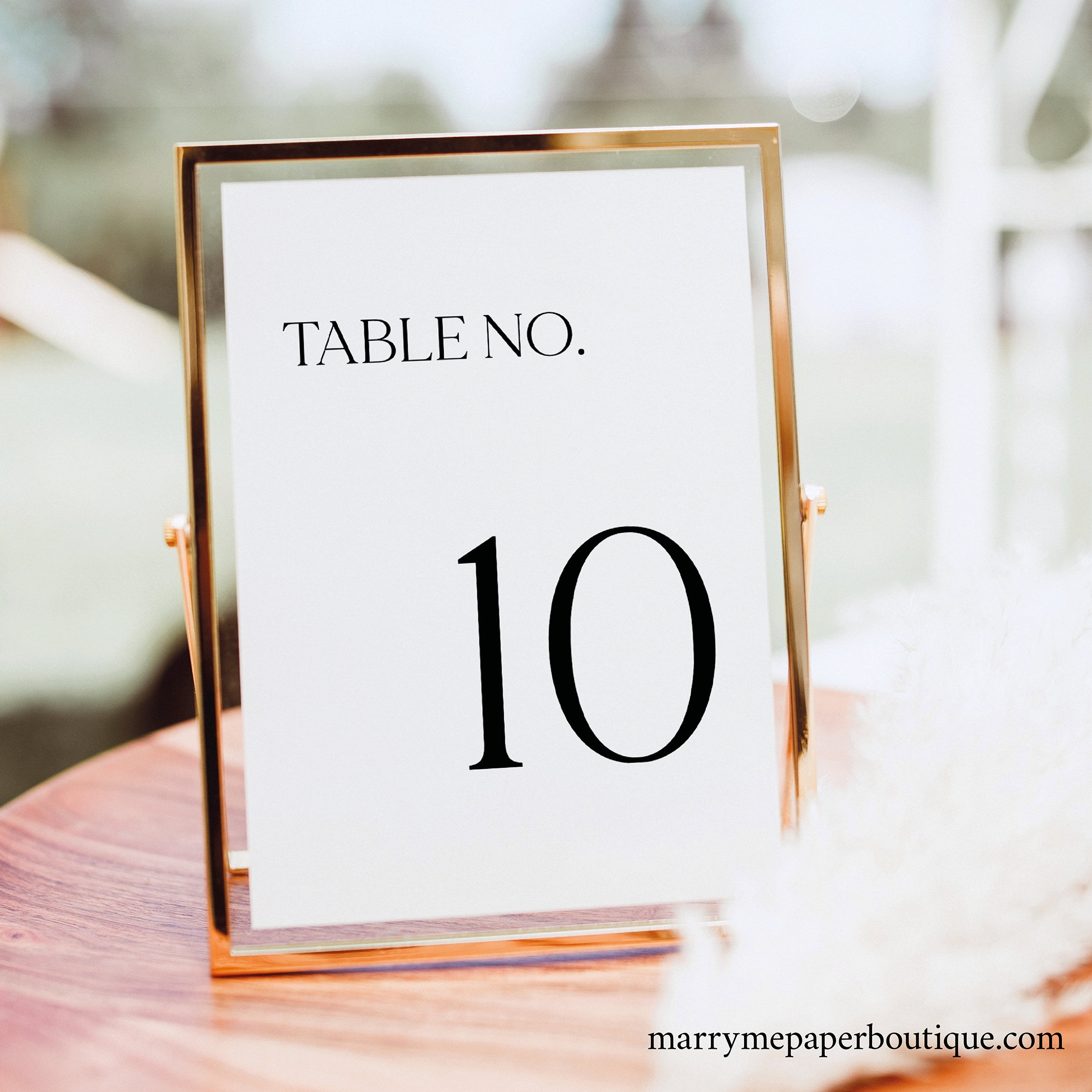 Wedding Table Number Sign Template Modern Classic Editable Modern Table Number Sign Printable 4x6 5x7 Templett INSTANT Download