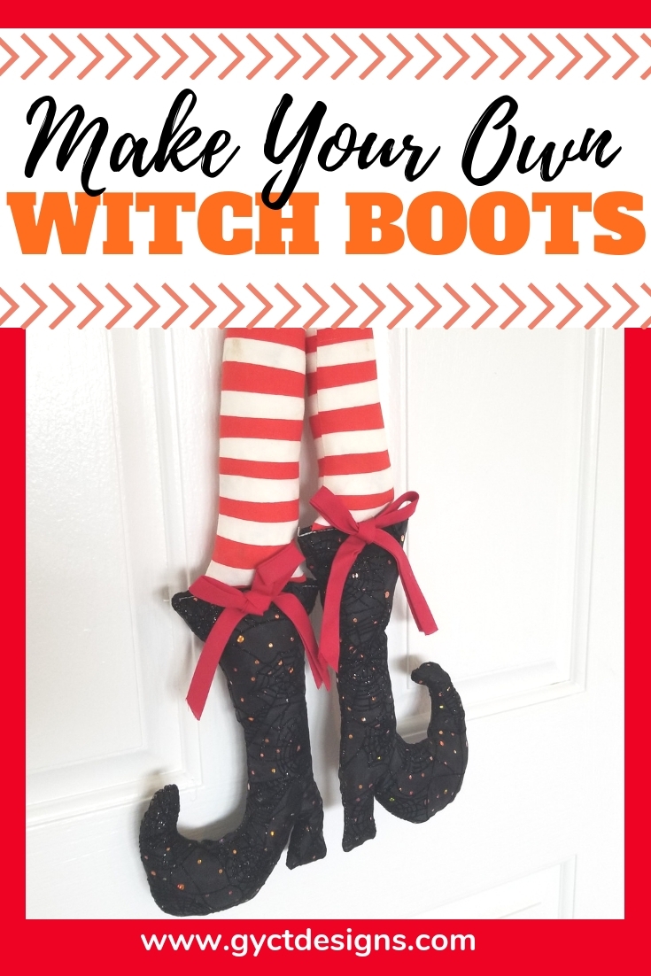 Free Printable Witch Shoe Template