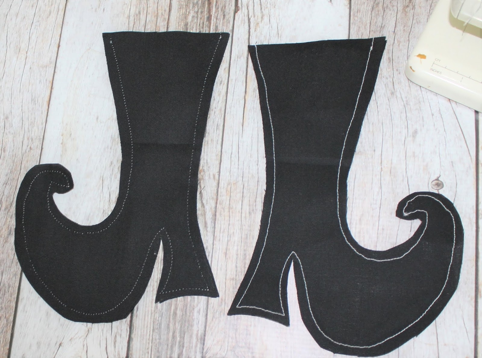 Printable Witch Boot Template
