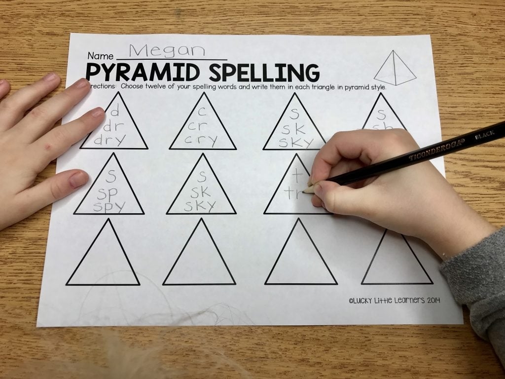Word Work Activities Lucky Little Learners