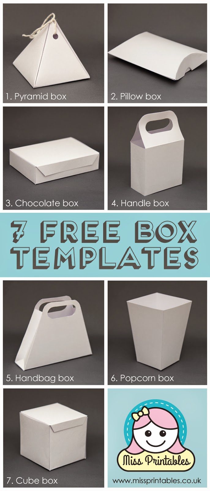Free Printable Box Templates