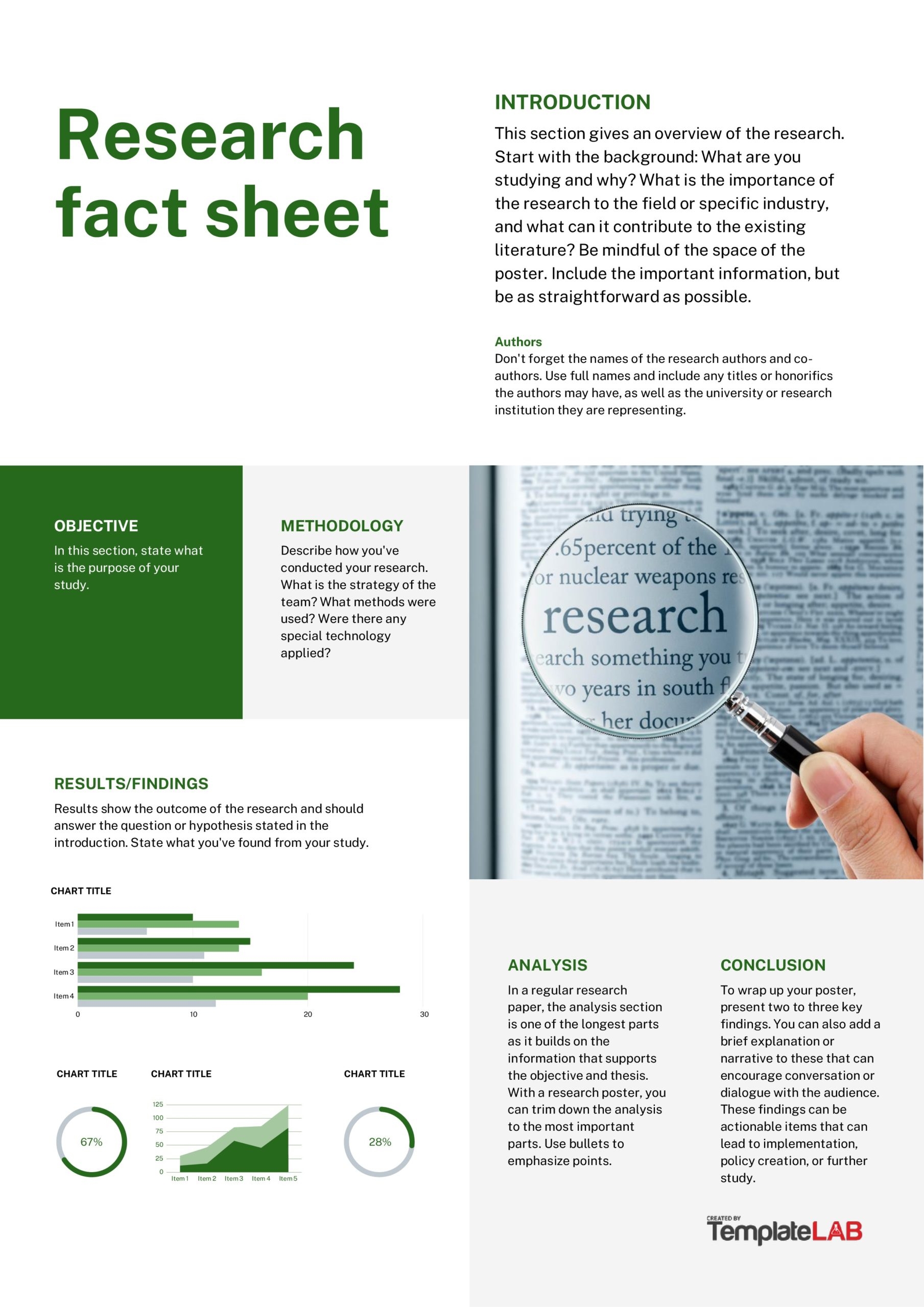 How To Make A Fact Sheet On Word