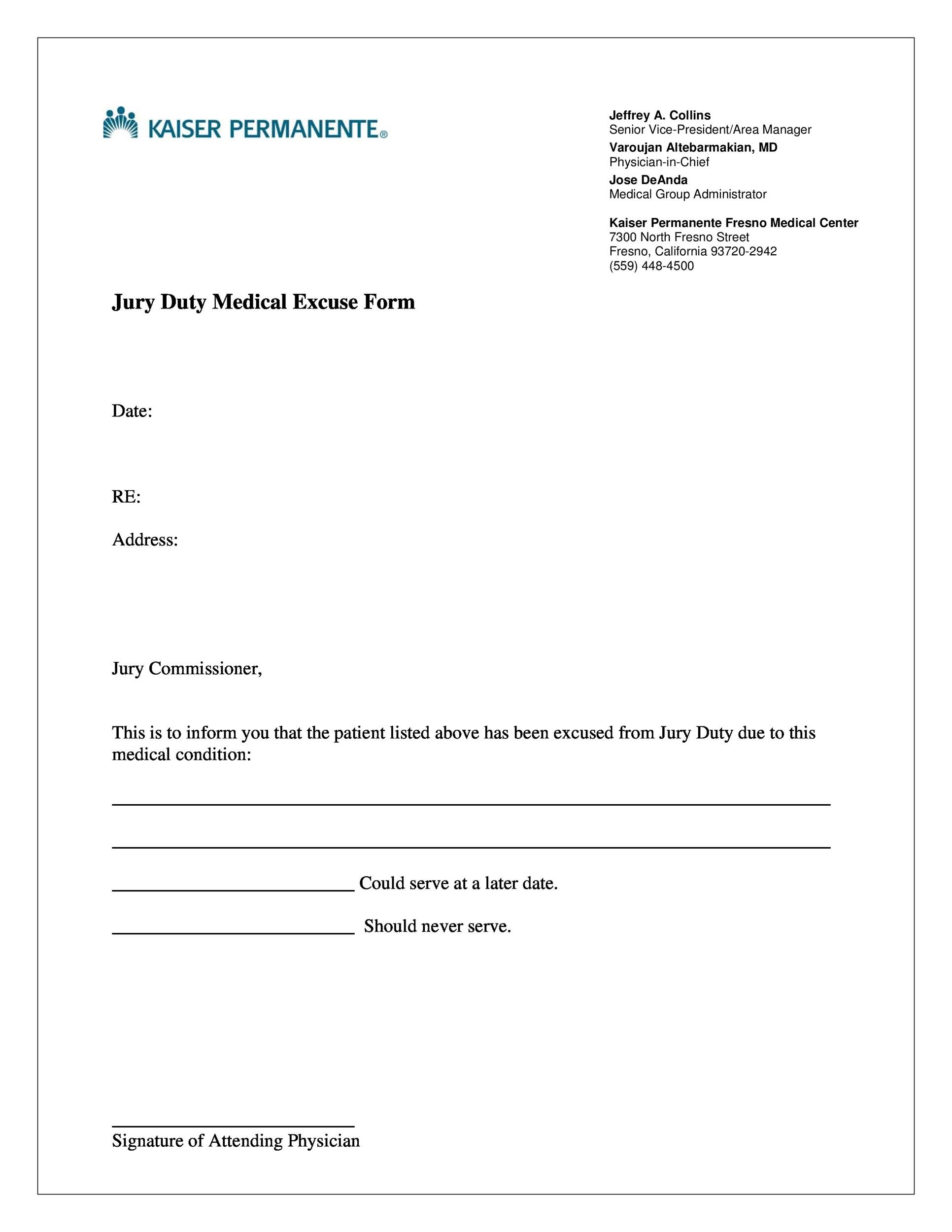 33 Best Jury Duty Excuse Letters Tips TemplateLab