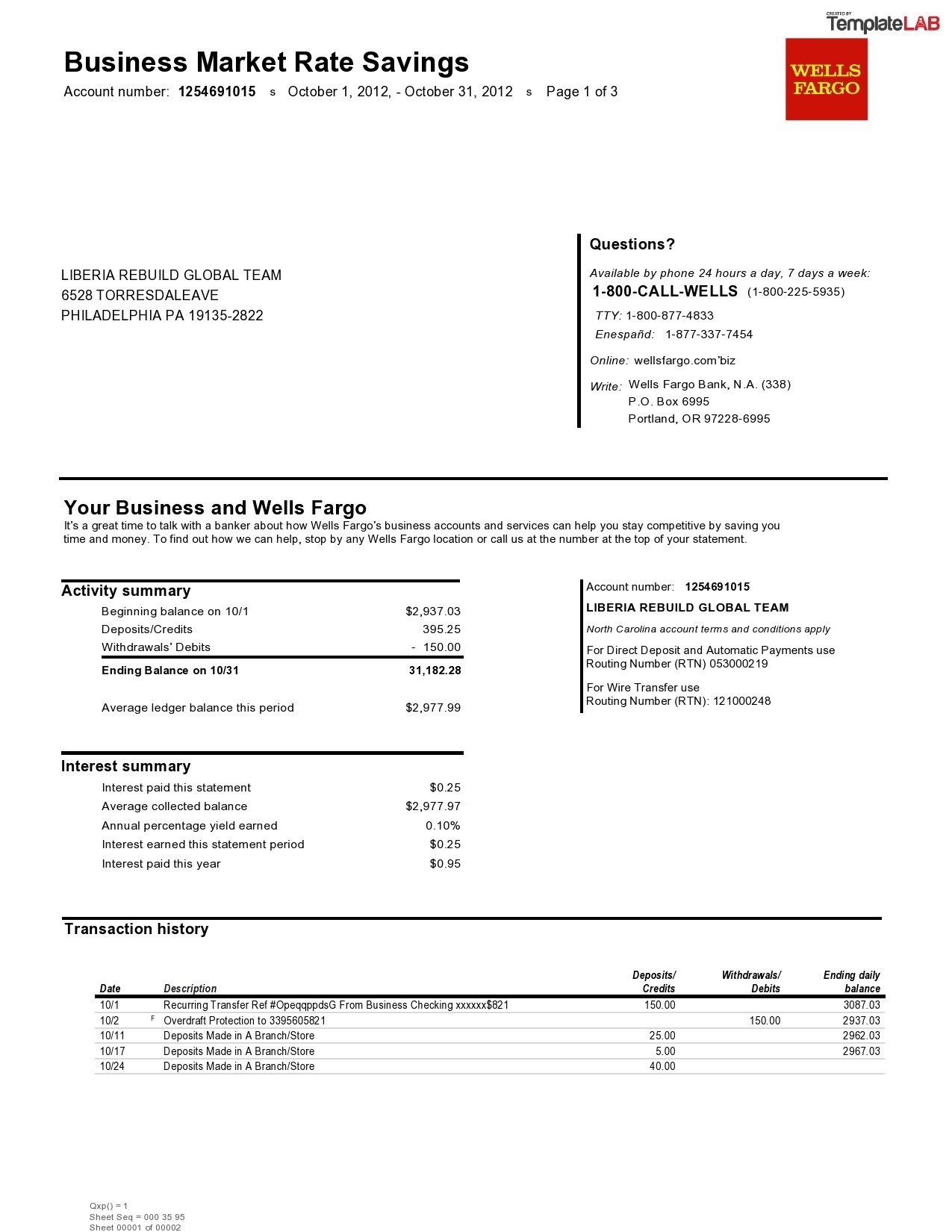 How To Create Bank Statement