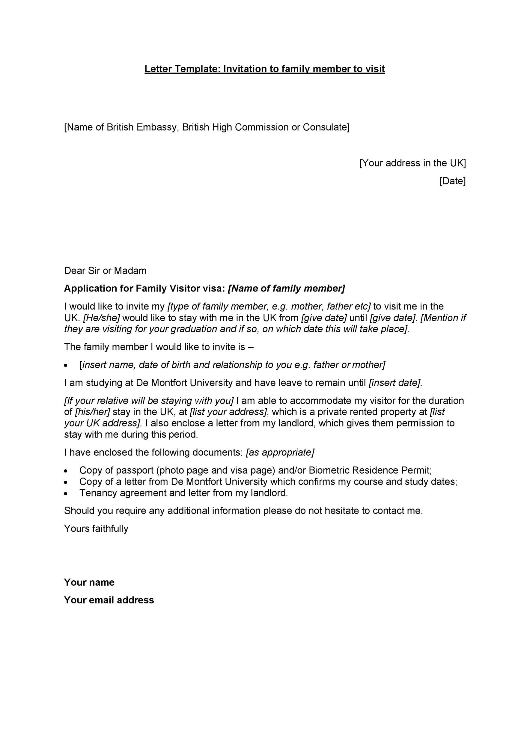 36 Free Immigration Letters Character Reference Letters For Immigration 