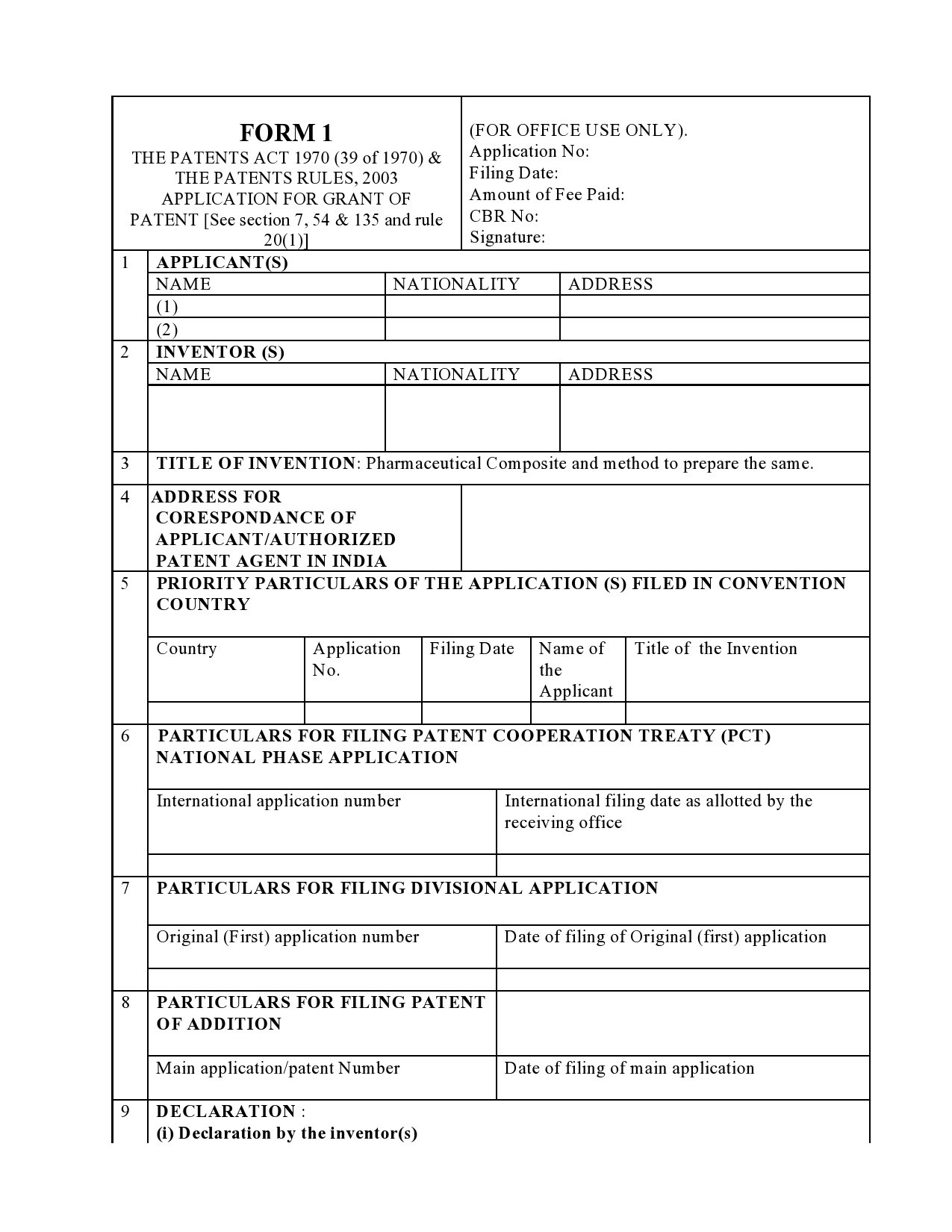 Provisional Patent Application Example Pdf