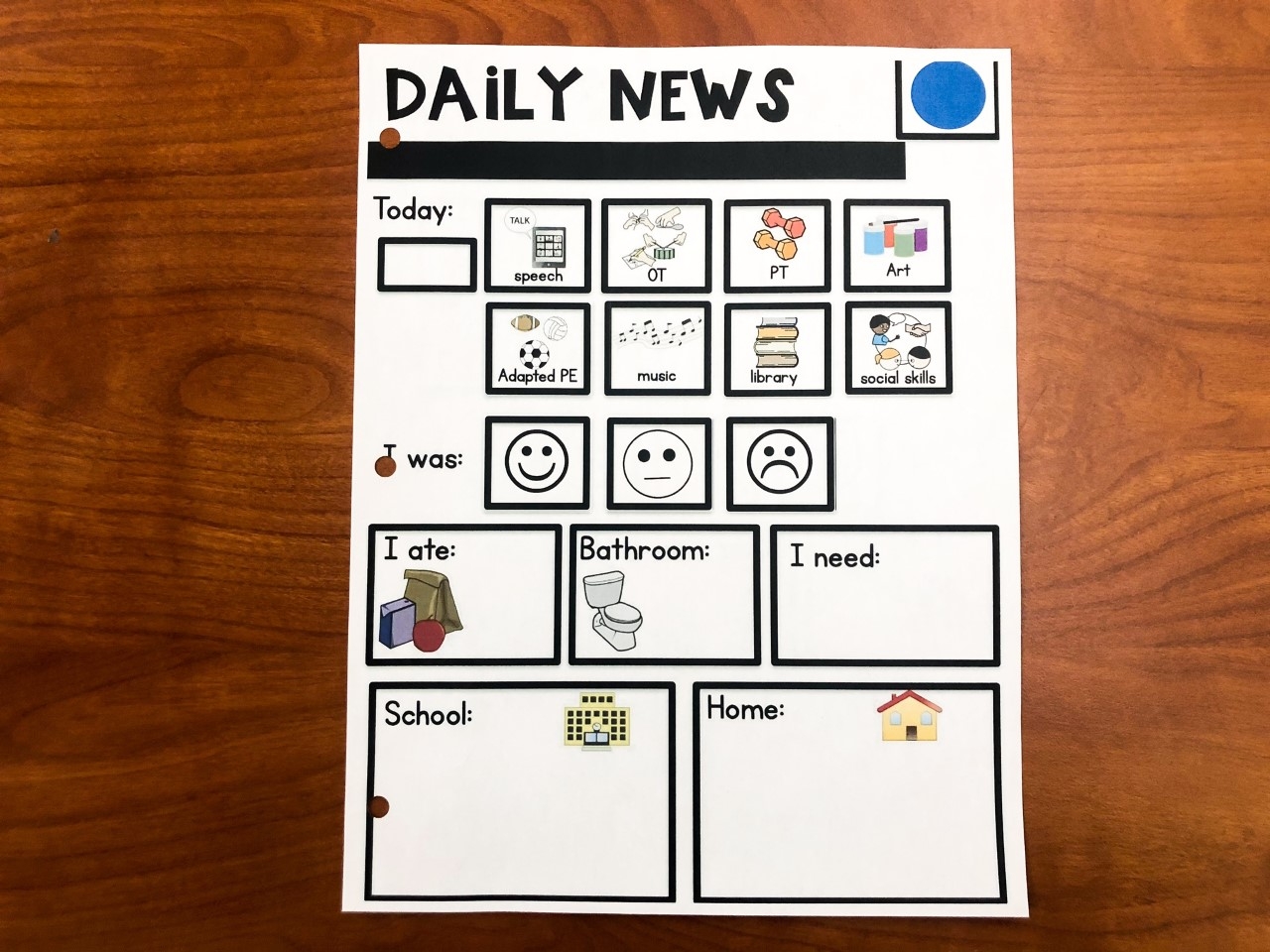 Free Parent Teacher Daily Communication Log