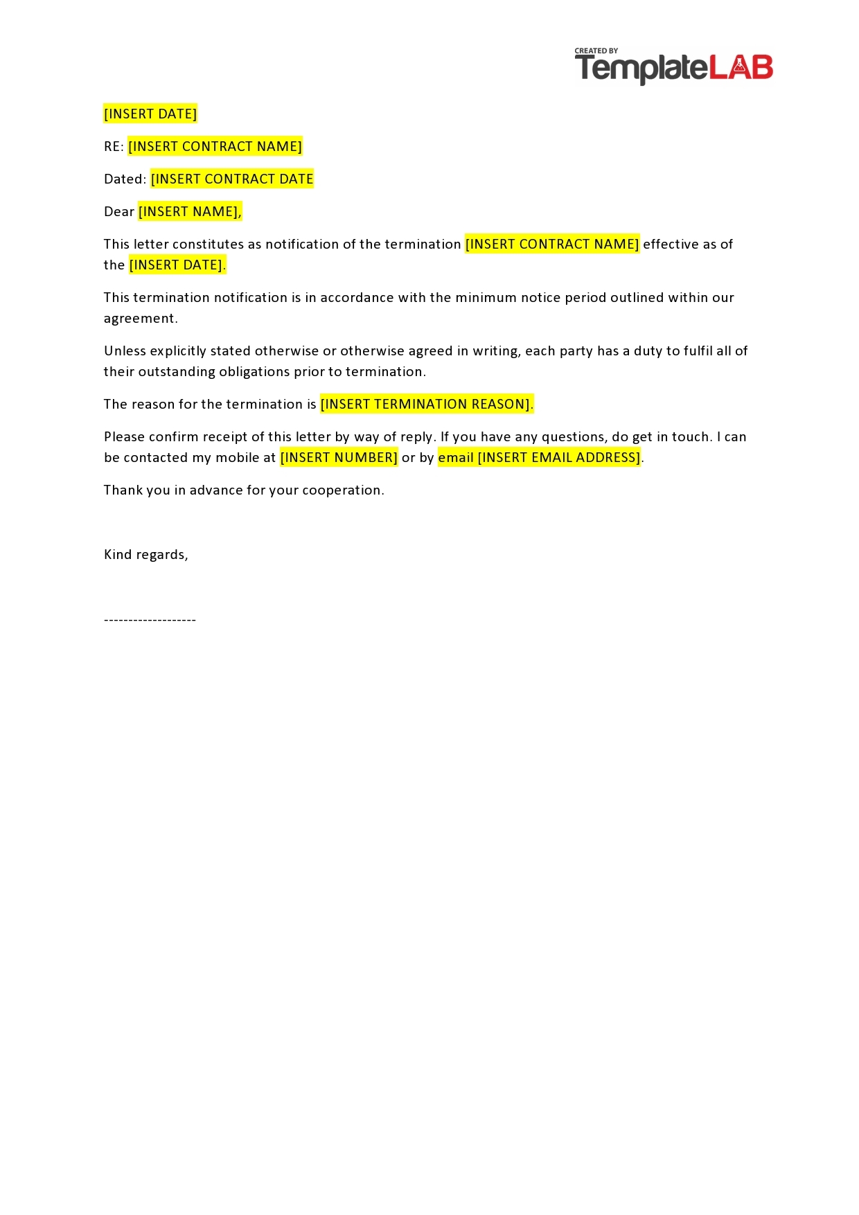 How To Write A Insurance Cancellation Letter