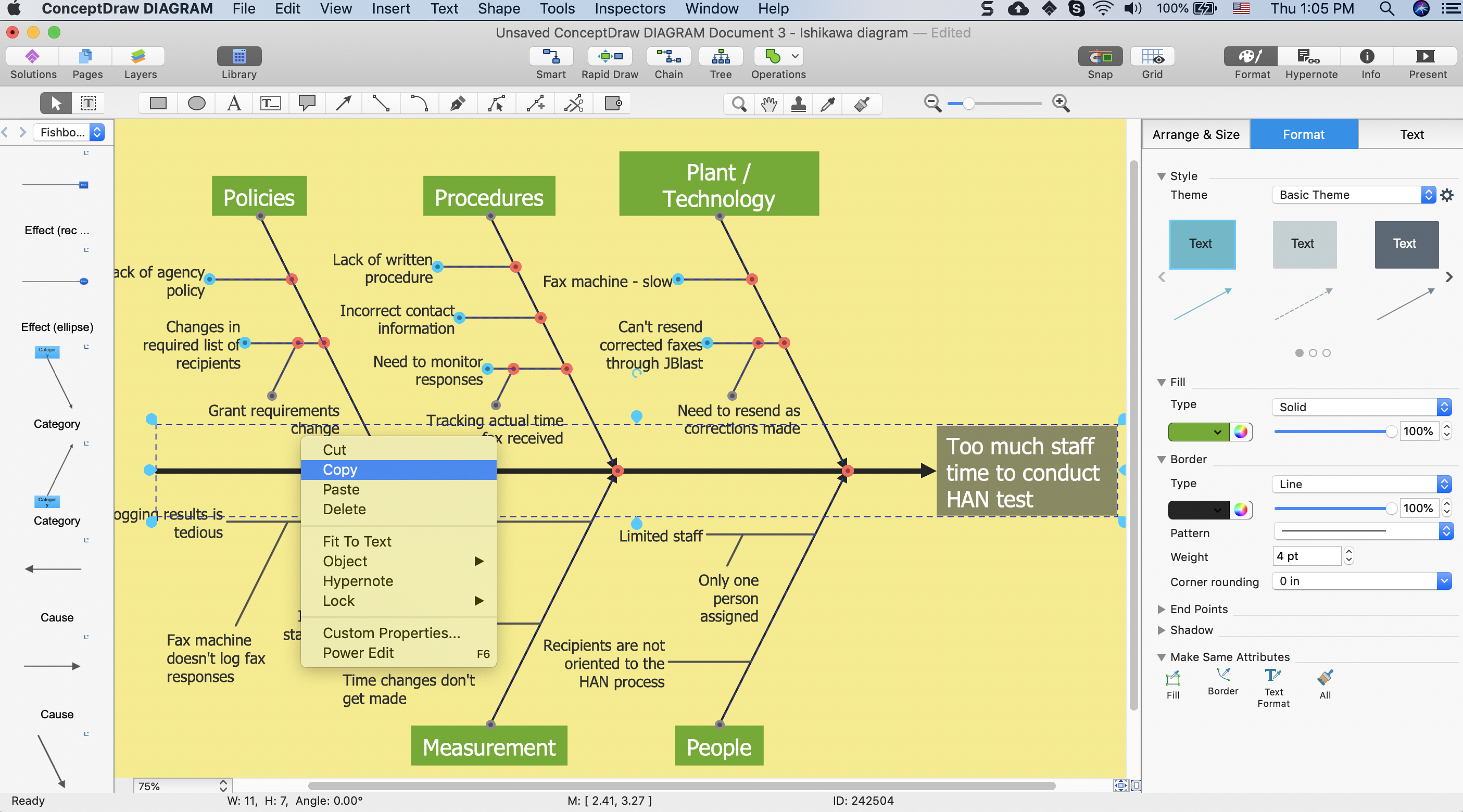 How To Make Ishikawa Diagram In Word