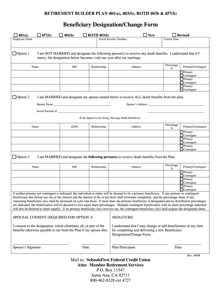 Beneficiary Paperwork Form Fill Out Sign Online DocHub