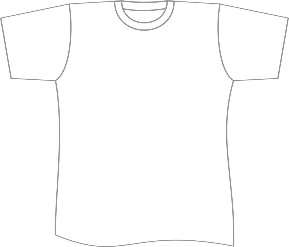 T Shirt Printable Template
