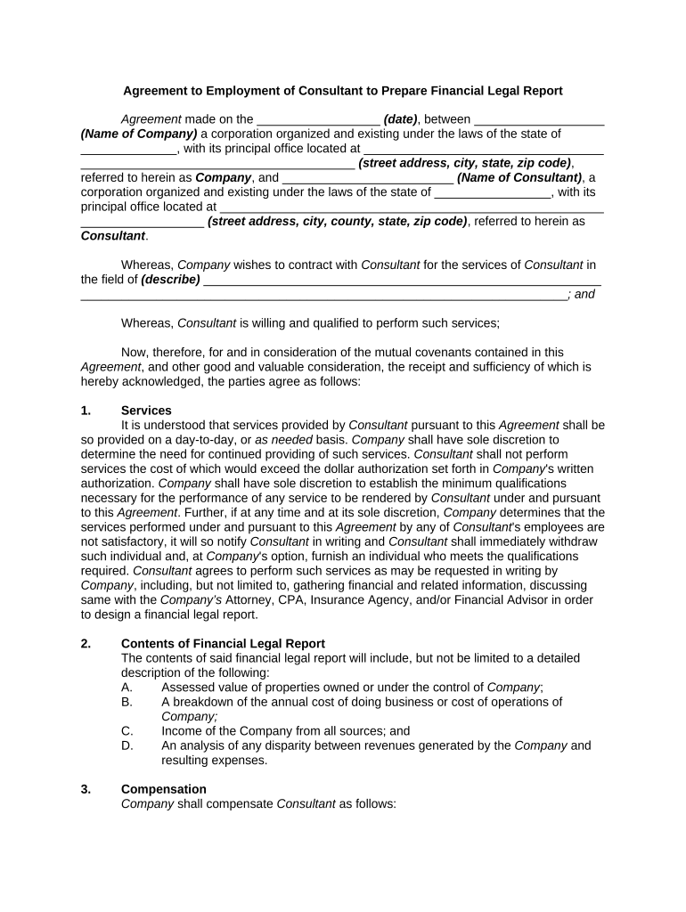 Consultant Report To Client Pdf Fill Out Sign Online DocHub